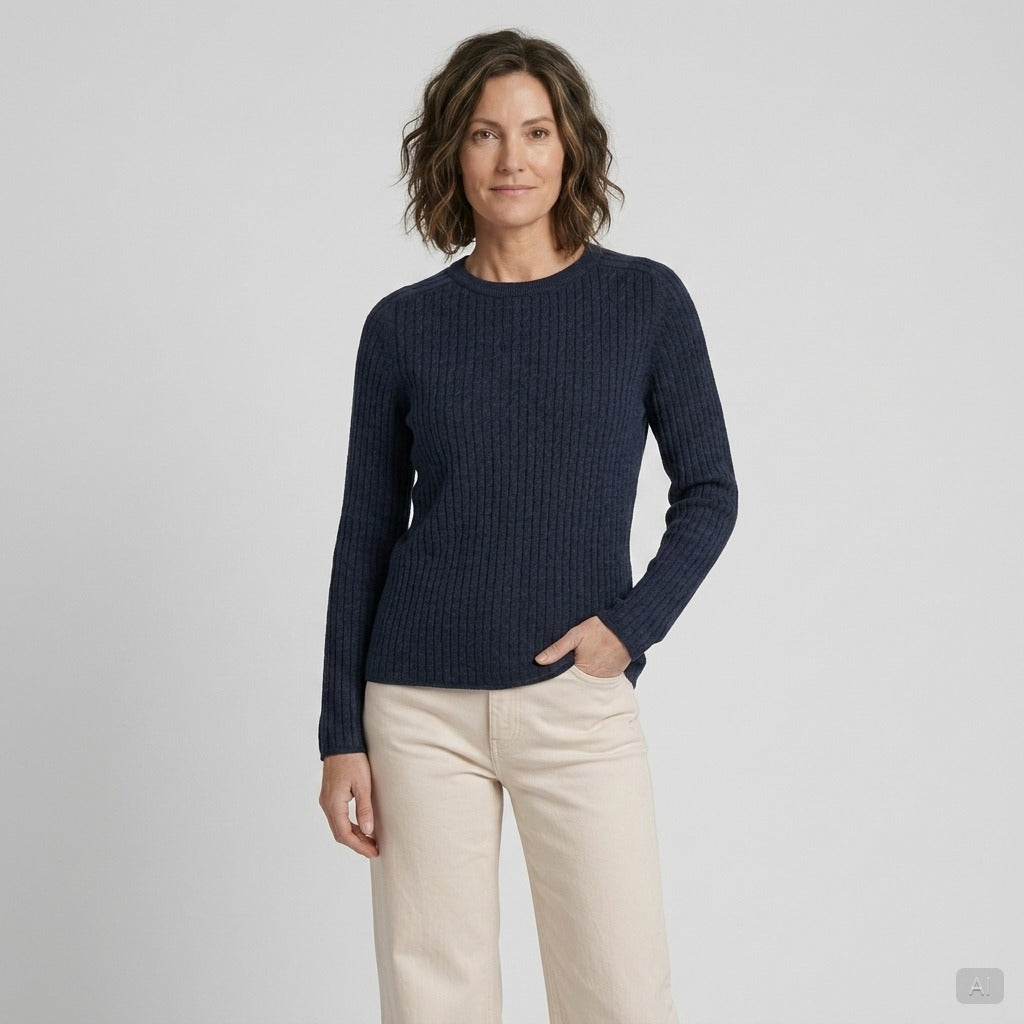 Lind LiTania Knit Pullover 5999 NAVY BLUE