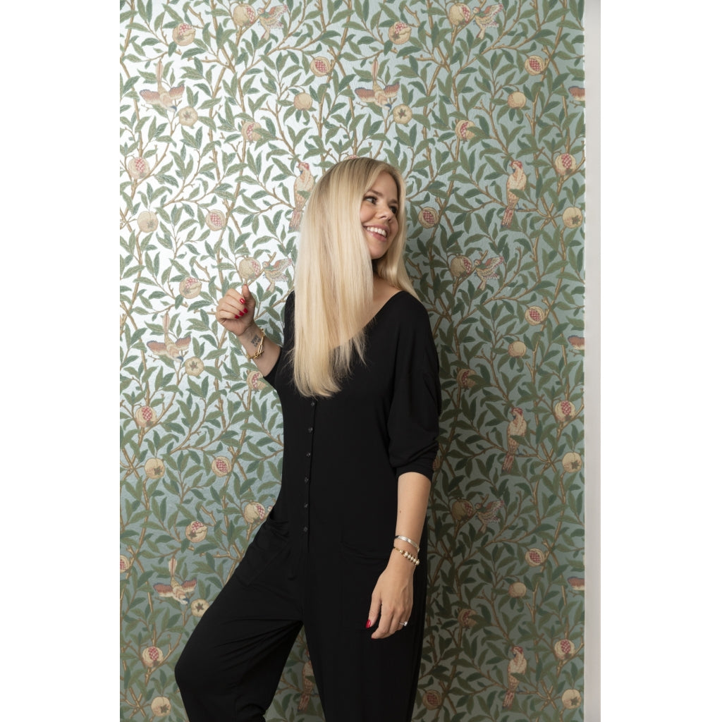 Cozy by JZ Like butter jumpsuit Jumpsuit Black