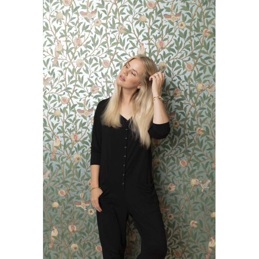 Cozy by JZ Like butter jumpsuit Jumpsuit Black