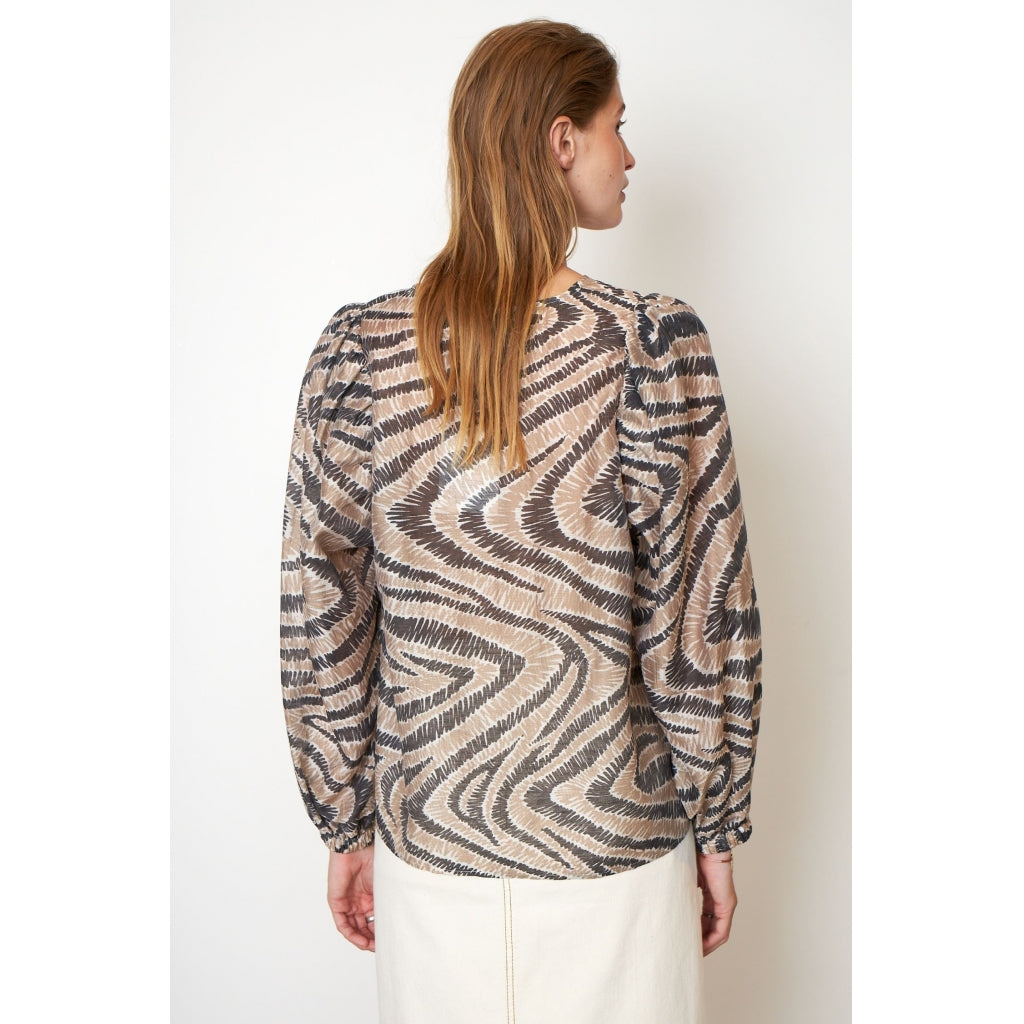 Second Female Lilly blouse Skjorter og bluser Humus