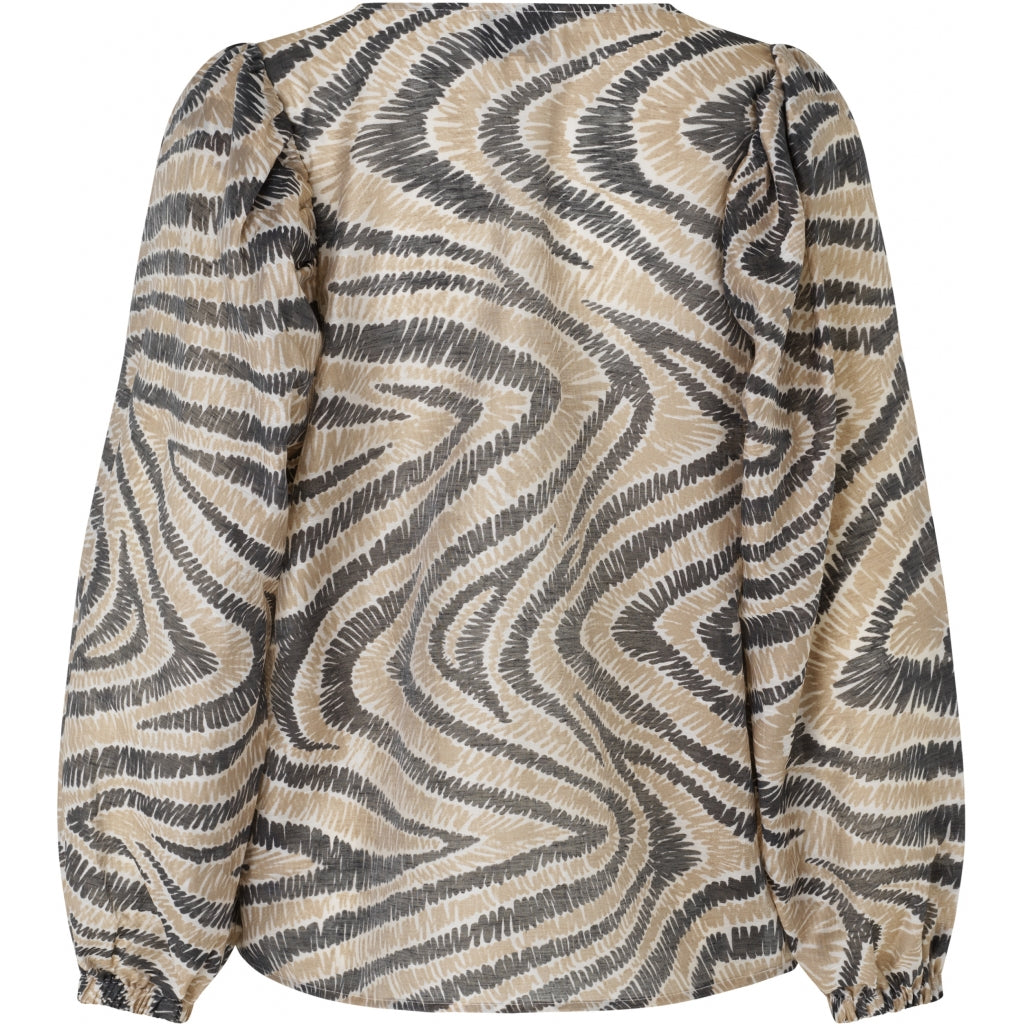 Second Female Lilly blouse Skjorter og bluser Humus