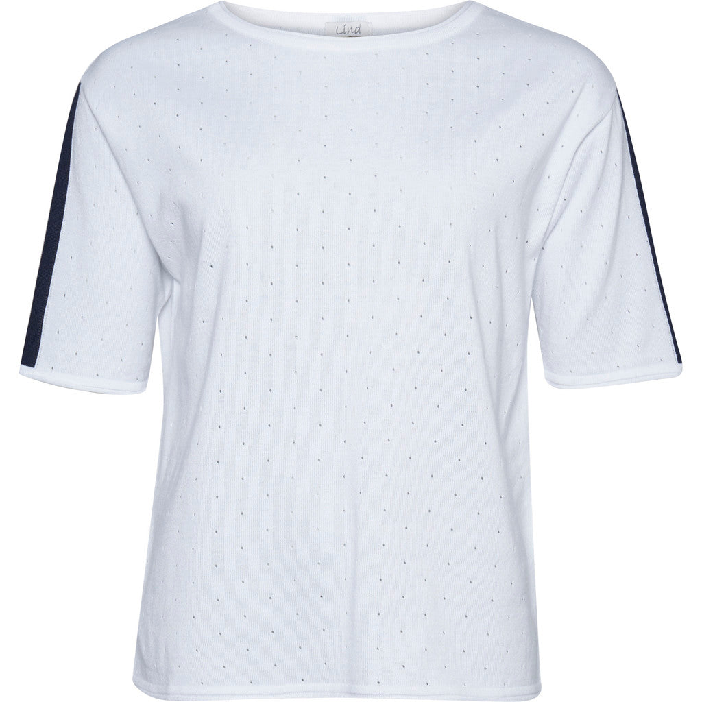 Lind Lona Knit Pullover 005 White