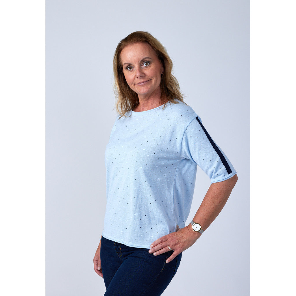 Lind Lona Knit Pullover 020 Light Blue