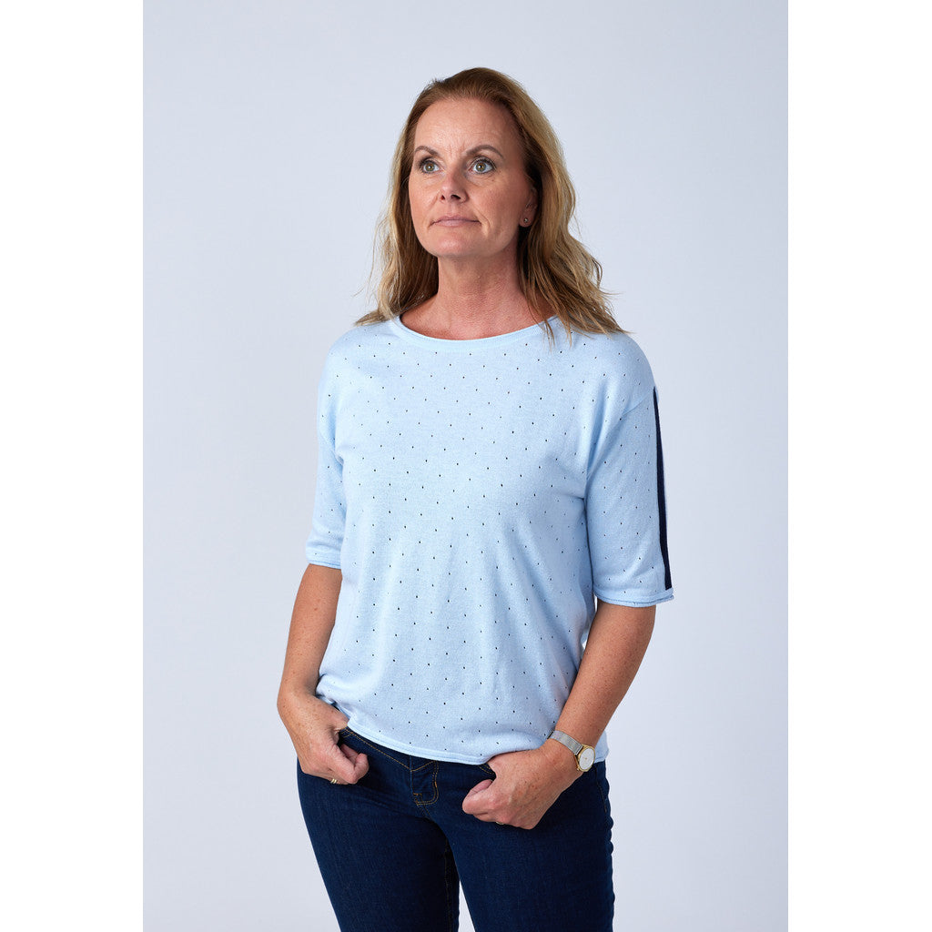 Lind Lona Knit Pullover 020 Light Blue