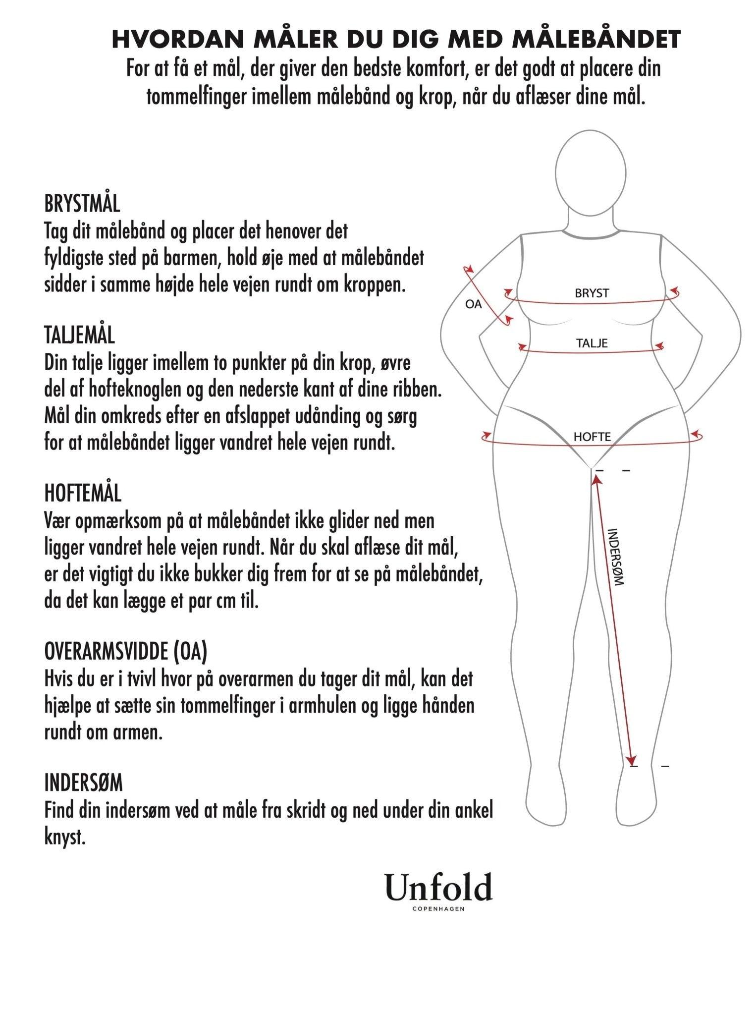 Amila kjole i striber - Damernes Outlet