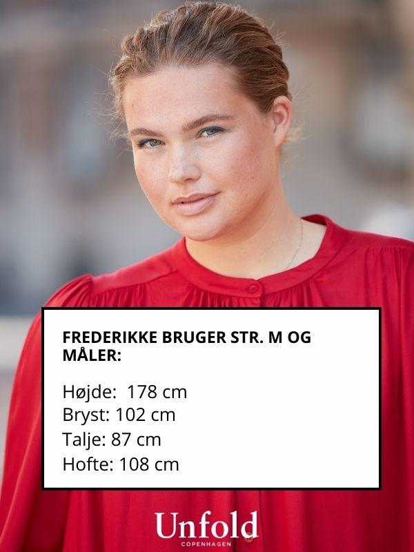 Sophie bukser i rød jersey - Damernes Outlet
