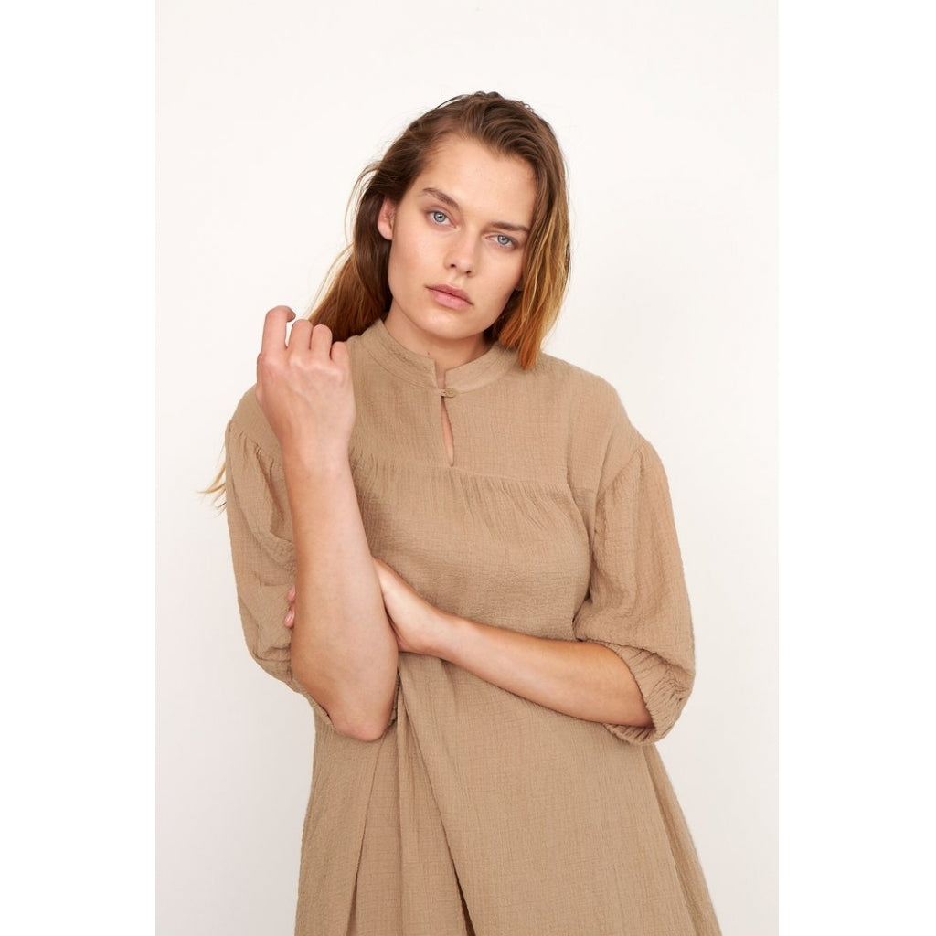 Second Female Mallorca midi dress Dress Porcini