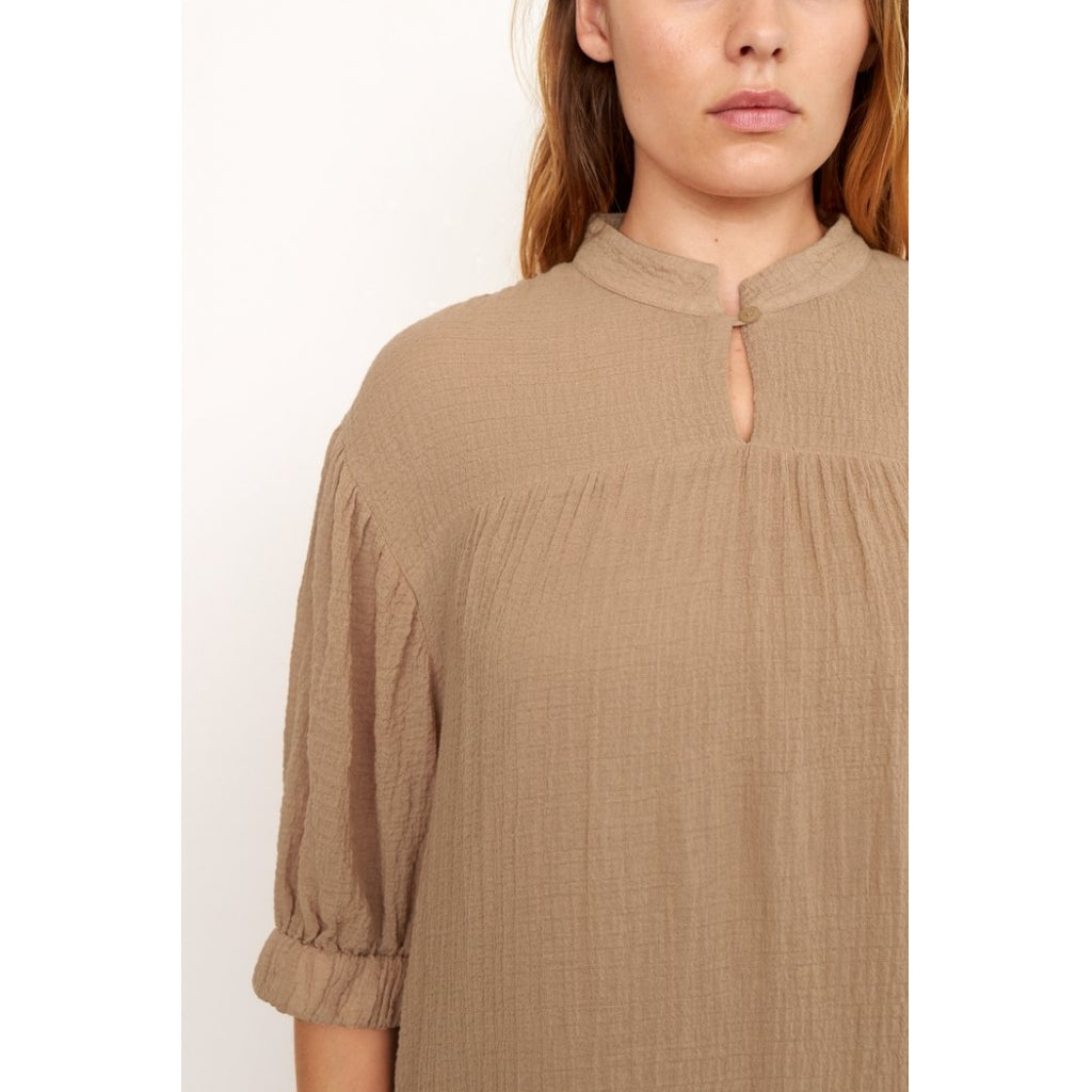 Second Female Mallorca midi dress Dress Porcini