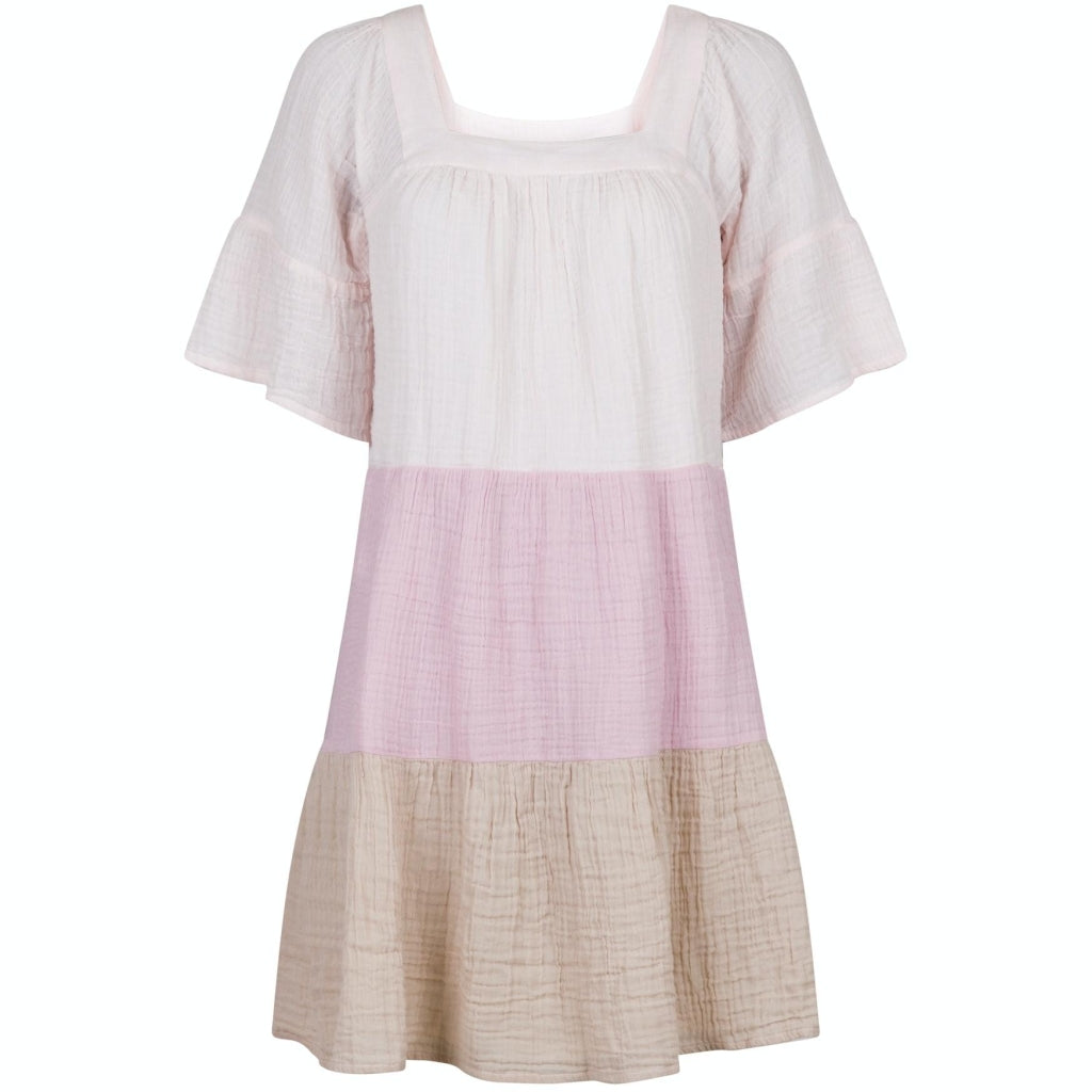 Neo Noir Mallory gauze dress Dress Rose