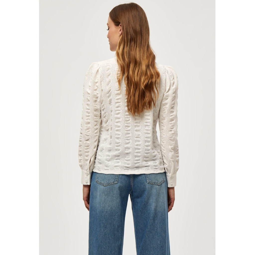 Minus Masia shirt Skjorter og bluser Broken white