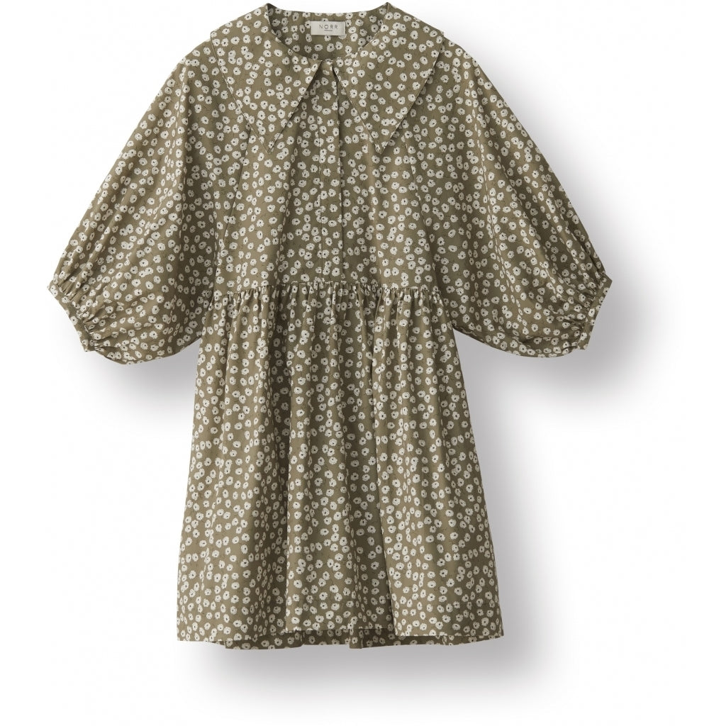 NORR Meadow dress Dress Green print