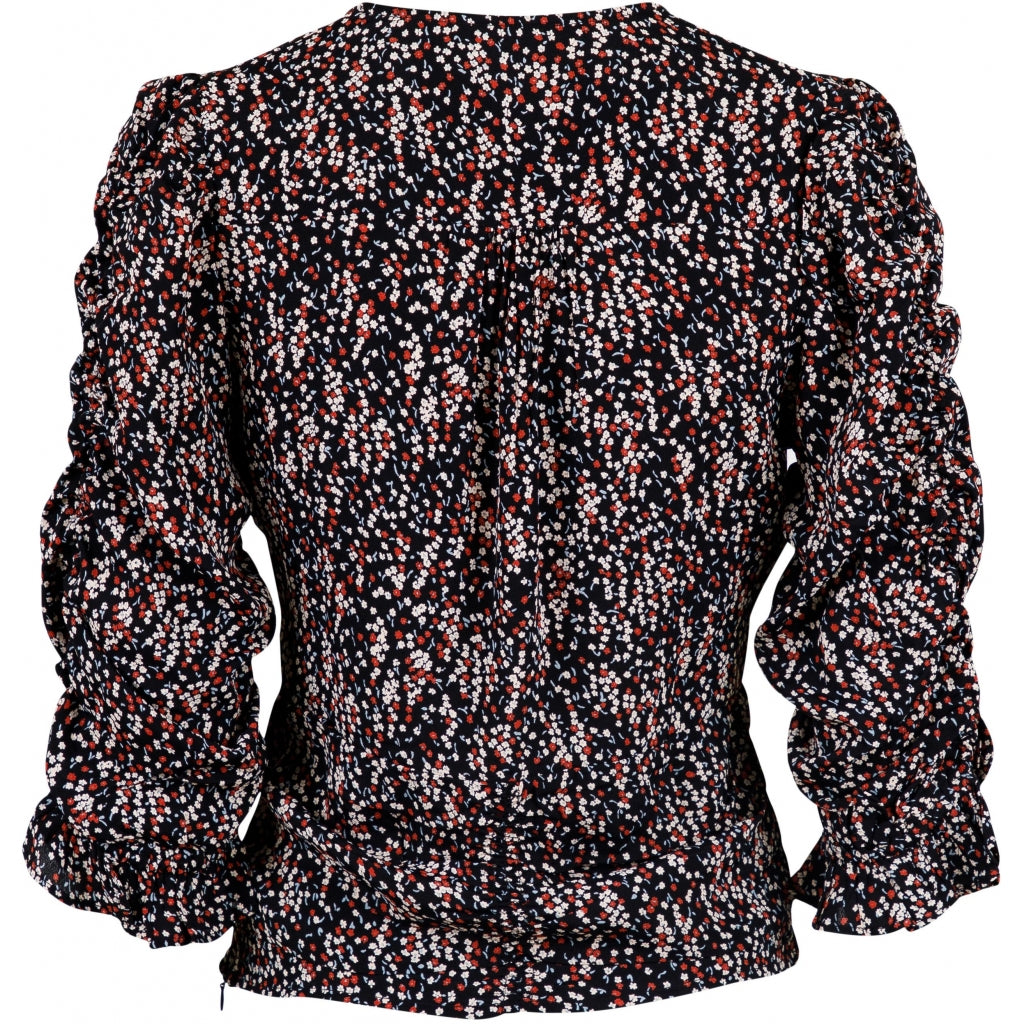 Neo Noir Mimma mini bellis blouse Skjorter og bluser Black