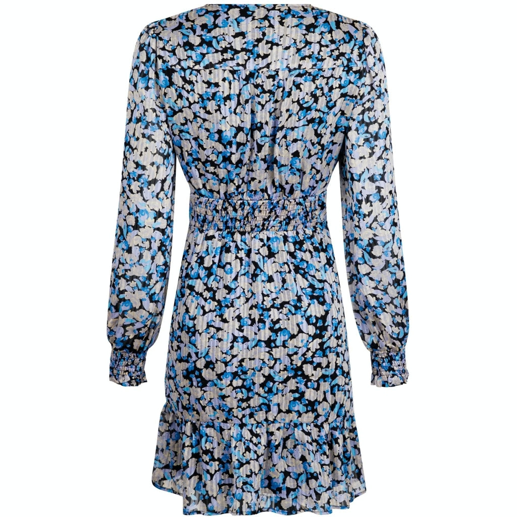 Neo Noir Mitchell moon flower dress Dress Blue