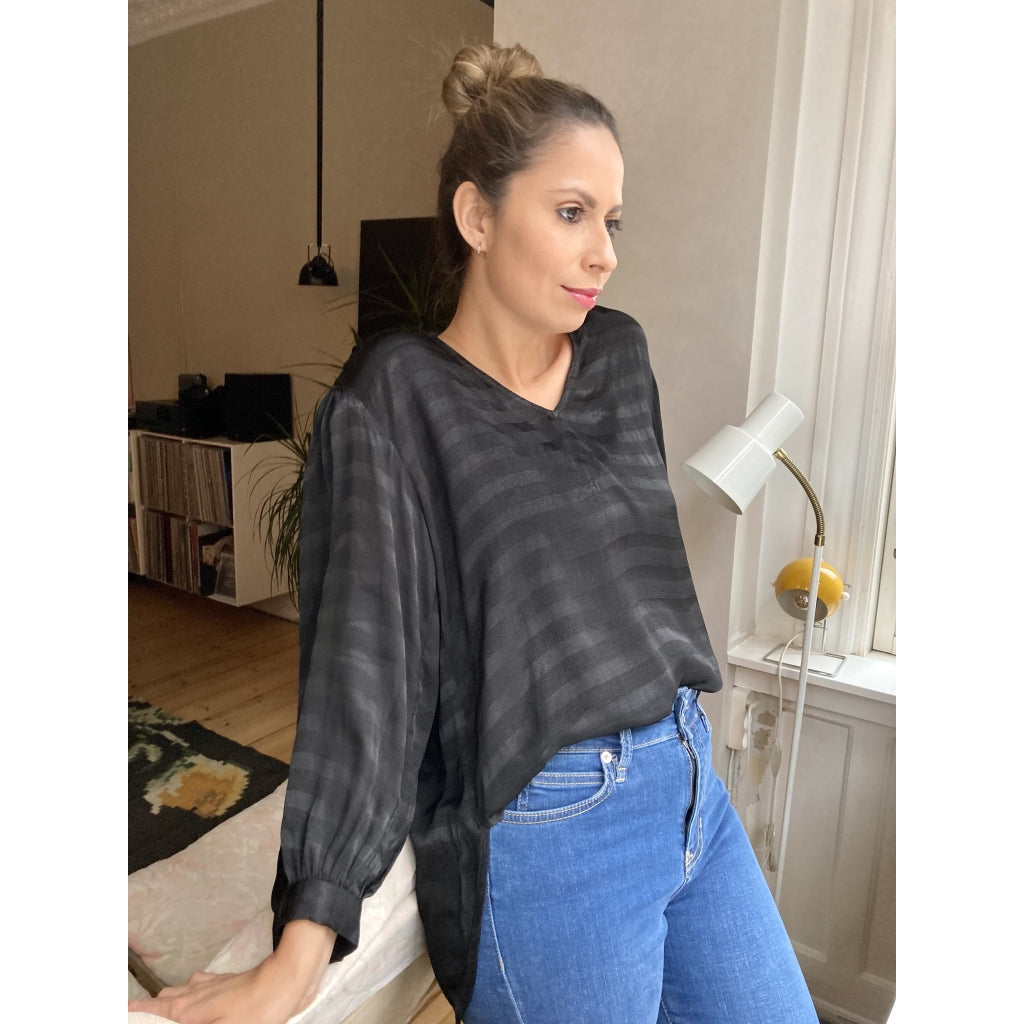 Stella Nova Nan blouse Skjorter og bluser Black