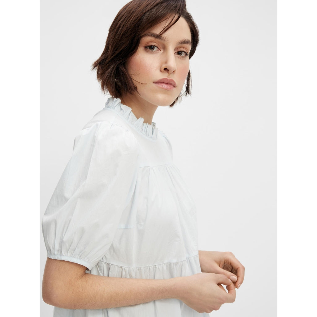 Y.A.S Nuga 2/4 dress Dress Whispy blue