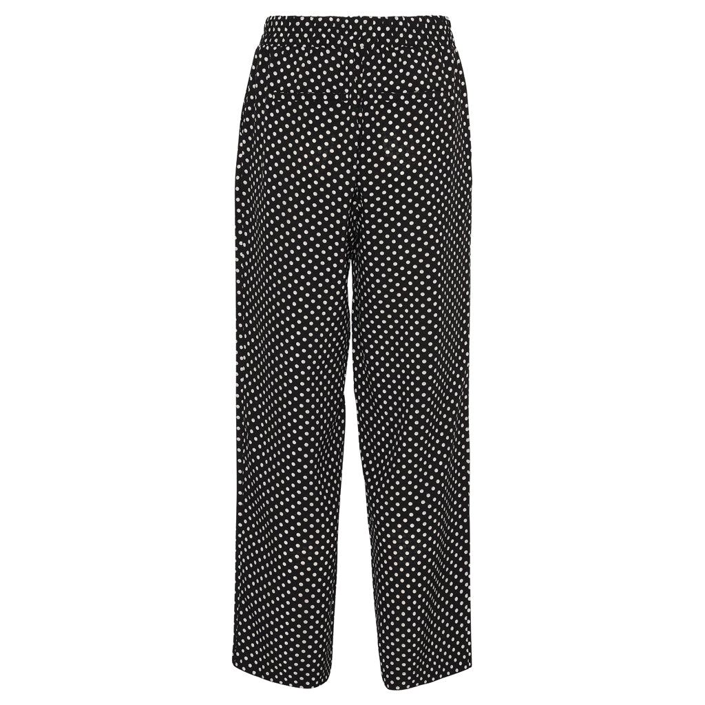 A-View Oda pant Pants Black with white dots