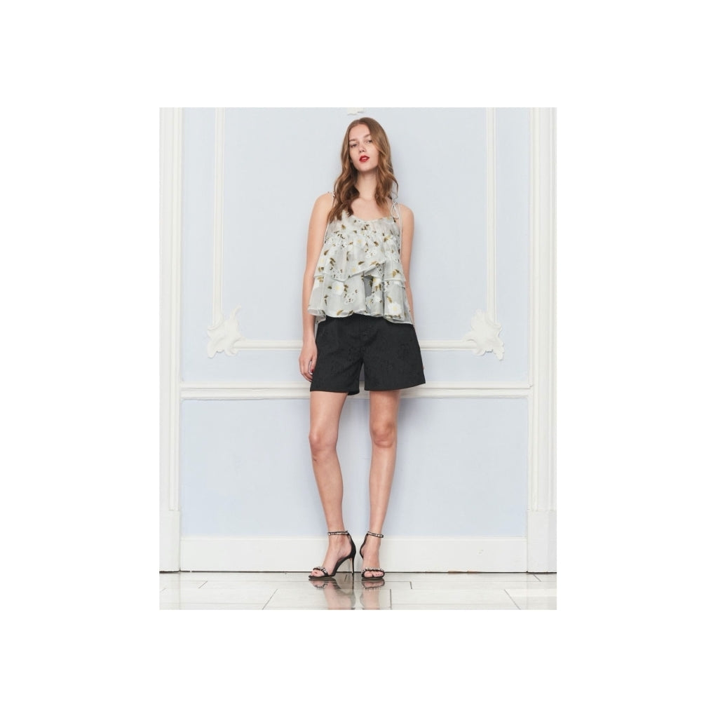 Custommade Olive top Toppe og t-shirts Ballad blue