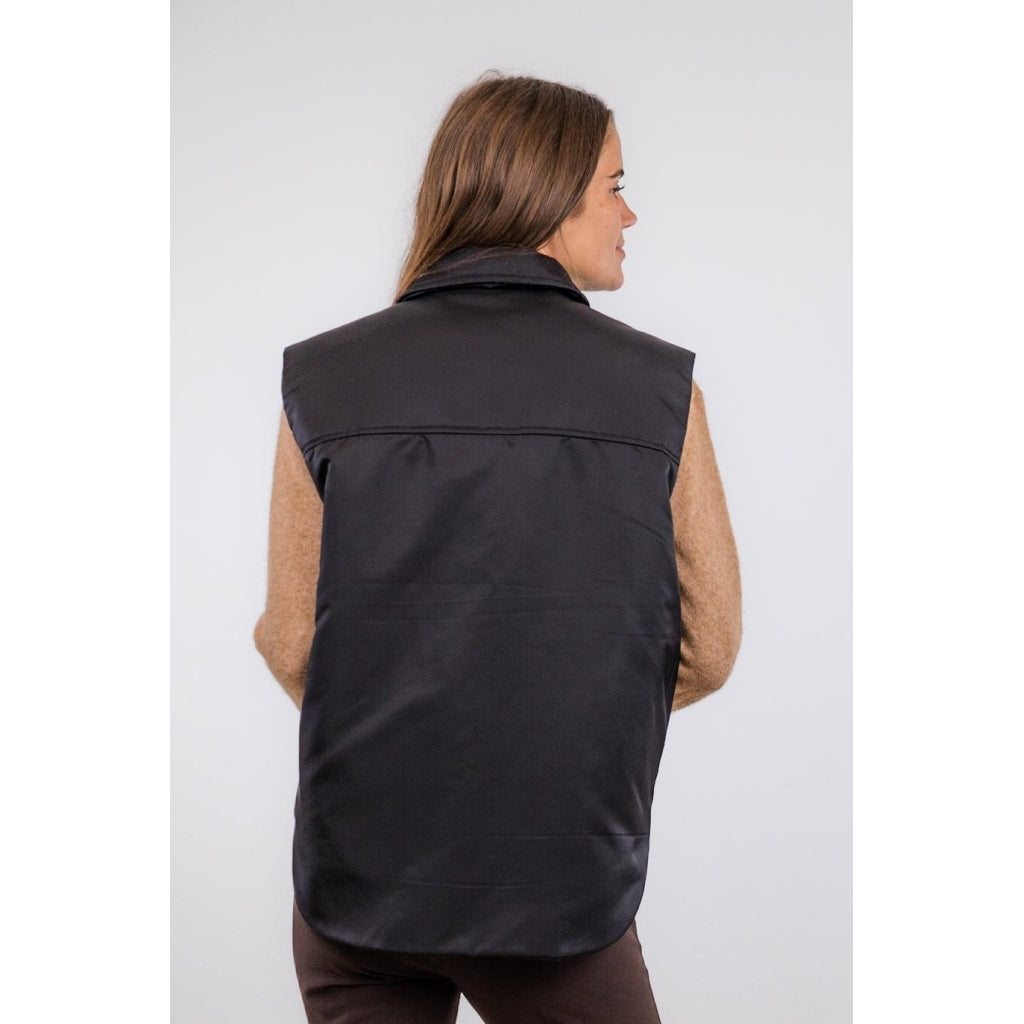 Neo Noir Orlando waistcoat Jacket Black