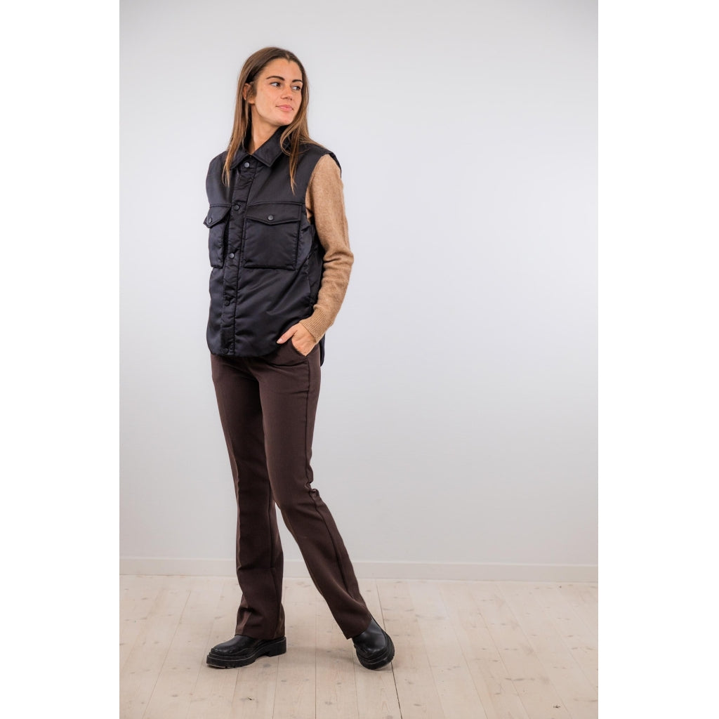Neo Noir Orlando waistcoat Jacket Black