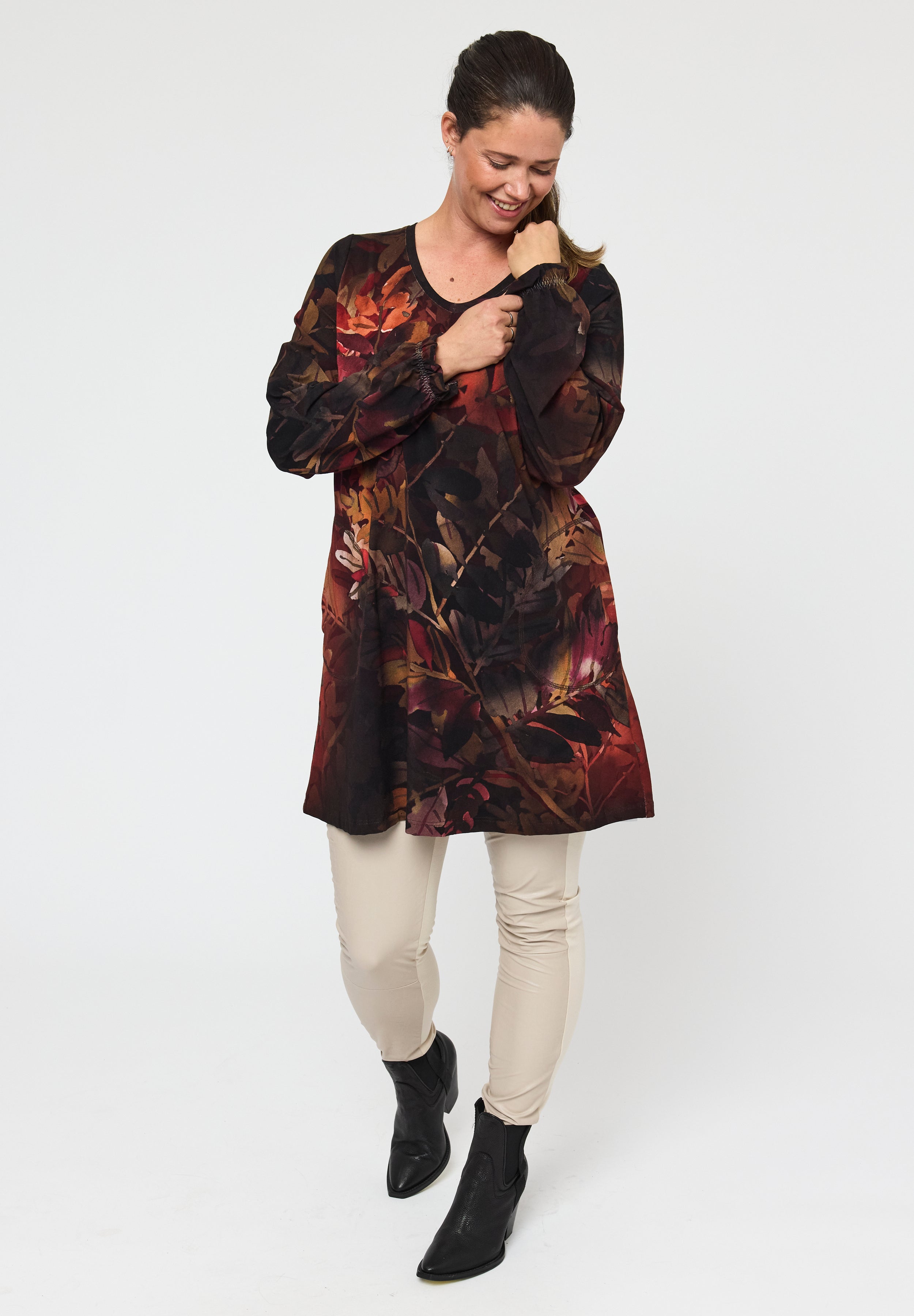 Pont Neuf PNAisa Tunikaer 2999 BORDEAUX RED