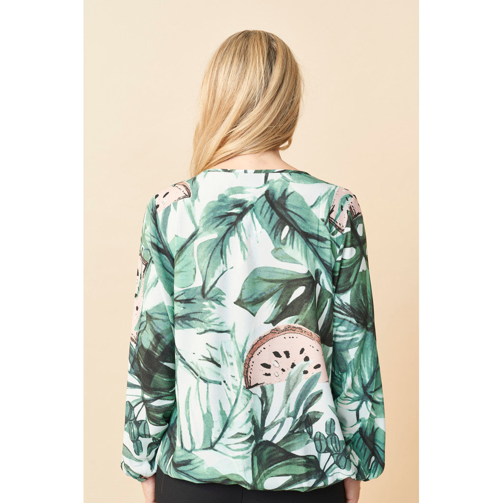Pont Neuf PNAlison - Ecovero Bluser 270 sea green