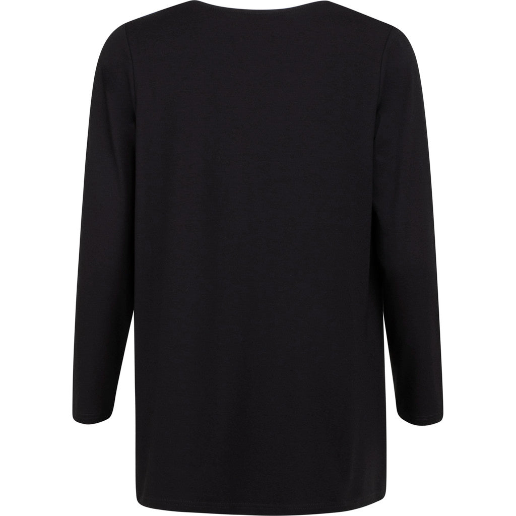 Pont Neuf PNAnneli - EcoVero Cardigan 999 Black