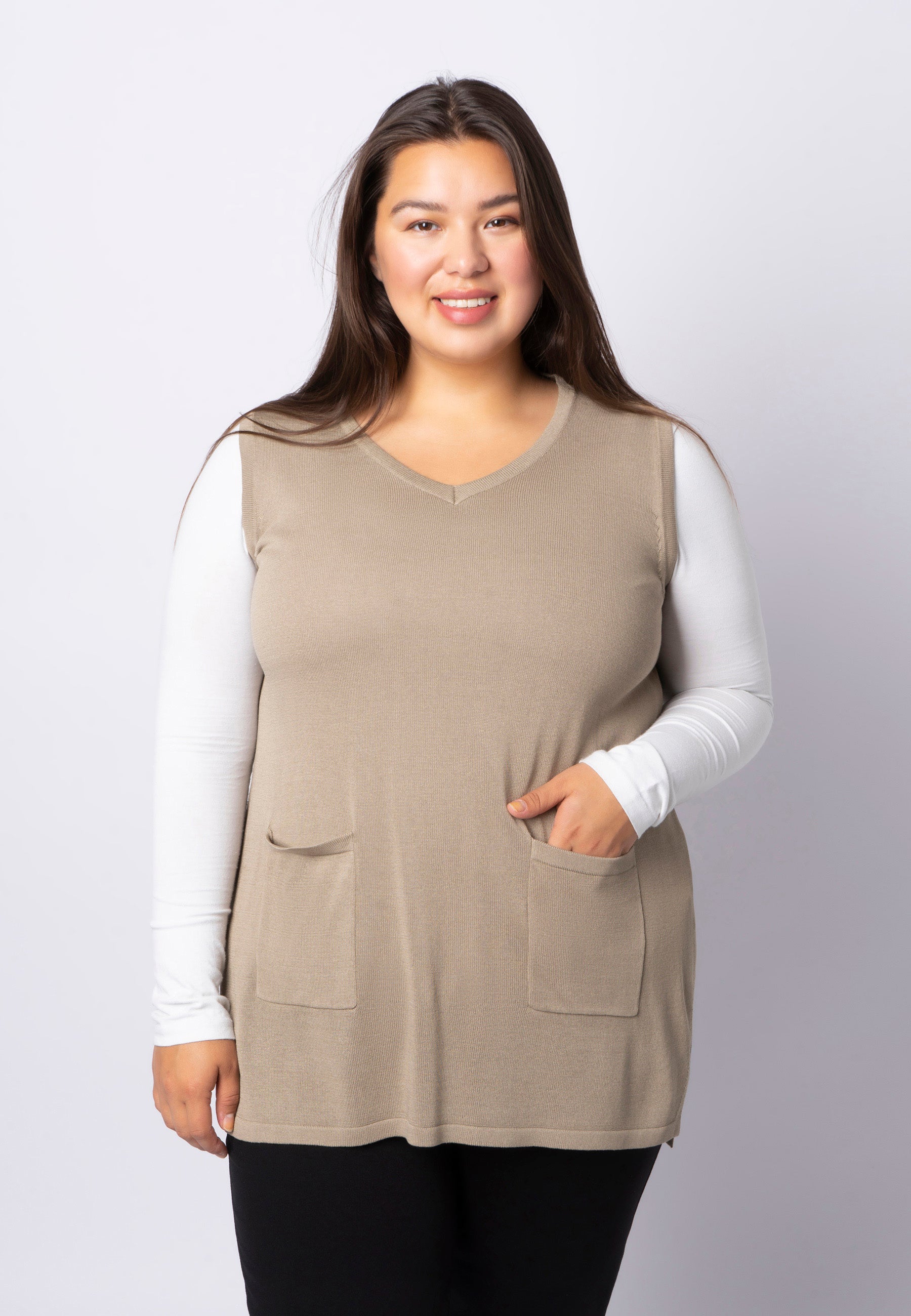 Pont Neuf PNBecca Knit Pullover 668 Moss Green