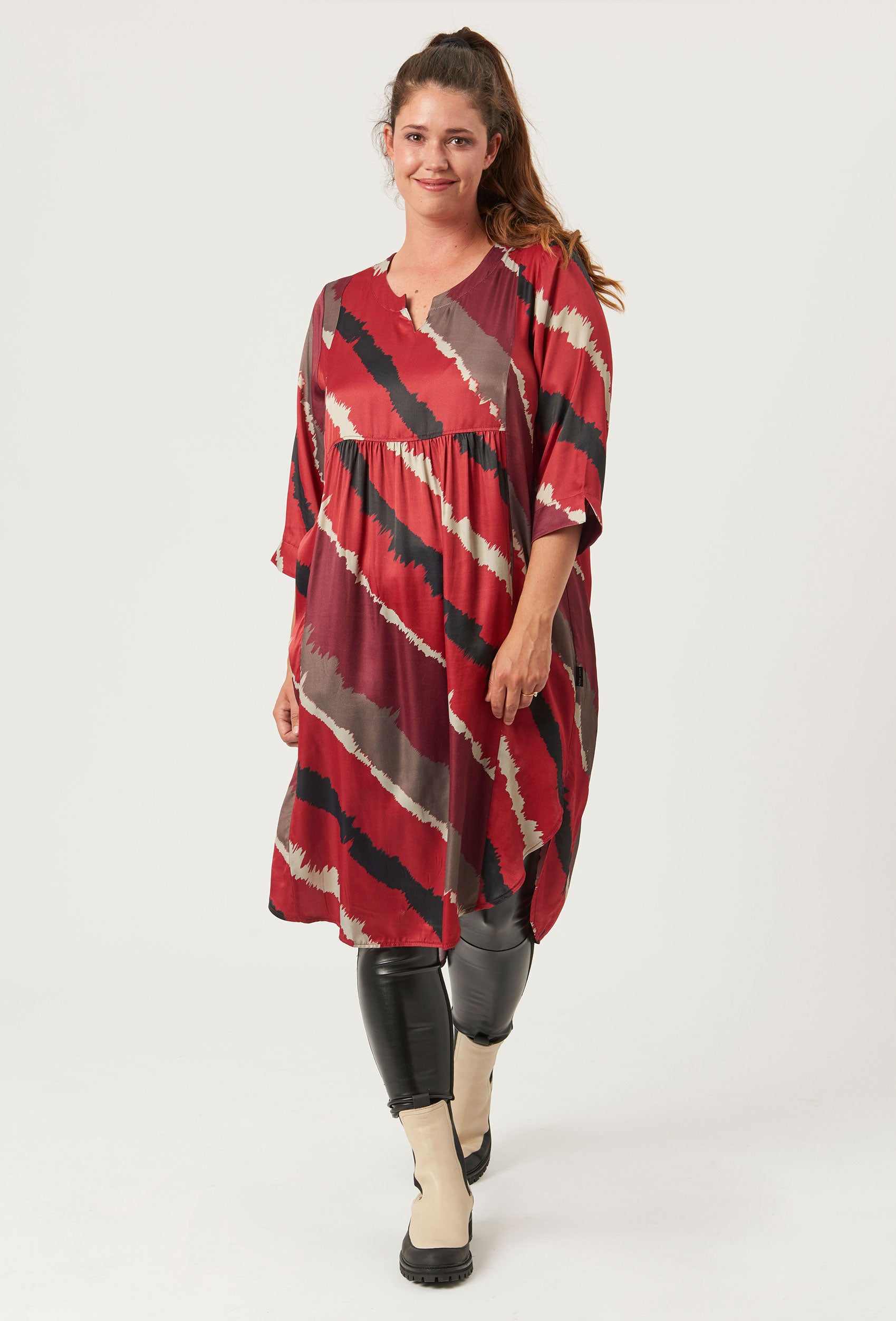 Pont Neuf PNCarine Kjoler 354 Warm Red