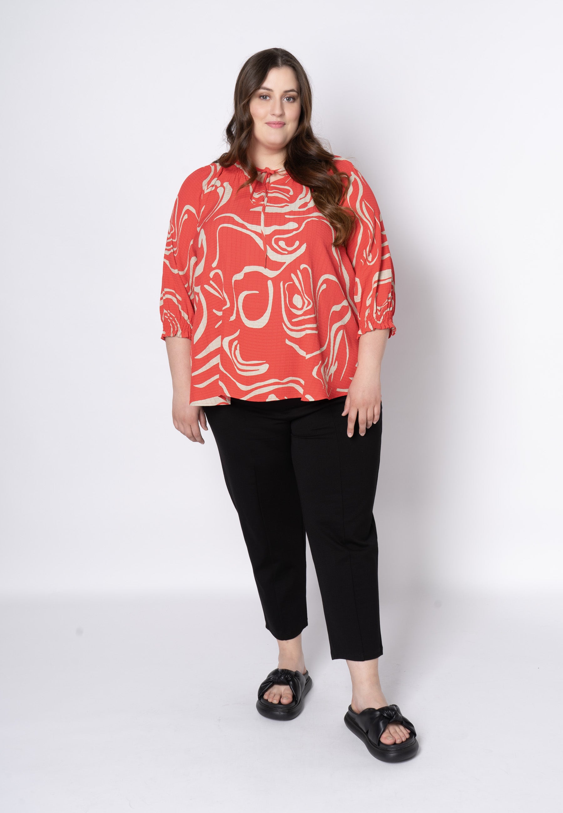 Pont Neuf PNChi Bluser 2700 Tomato