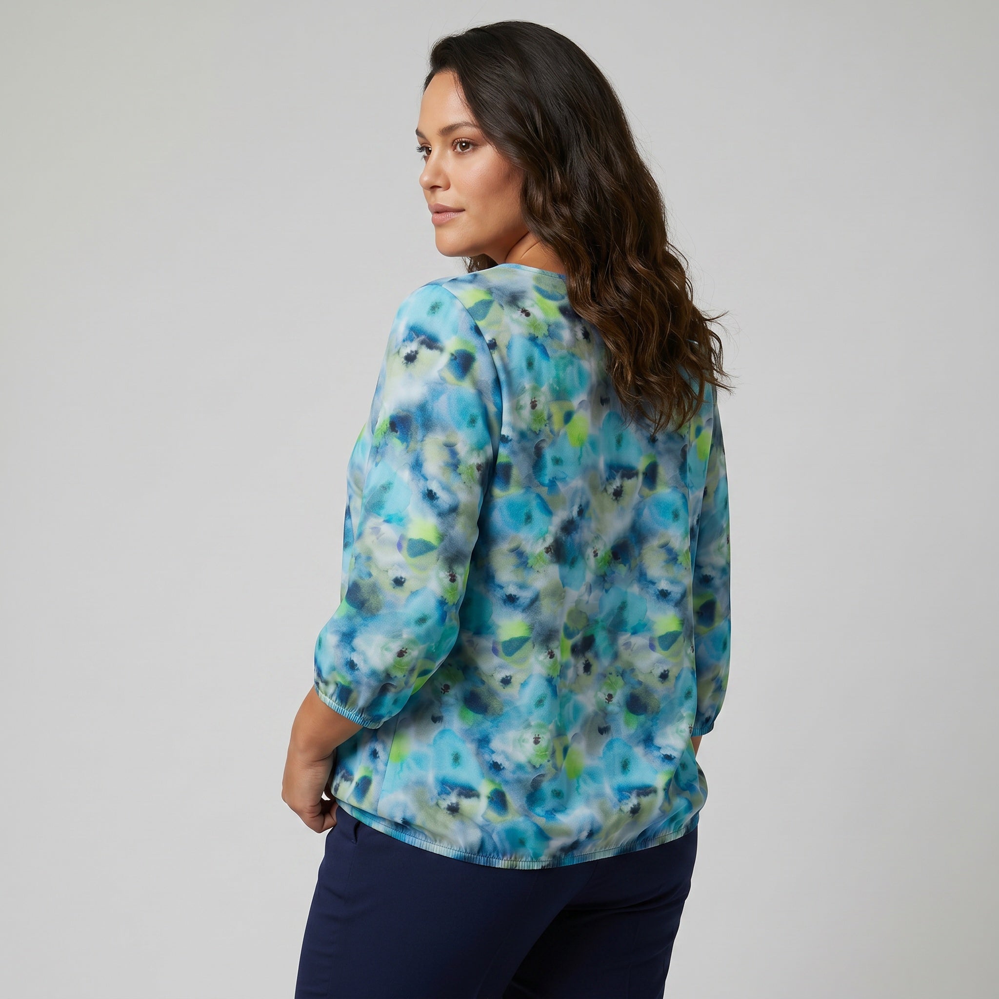 Pont Neuf PNChrista Bluser 5360 Provence Blue