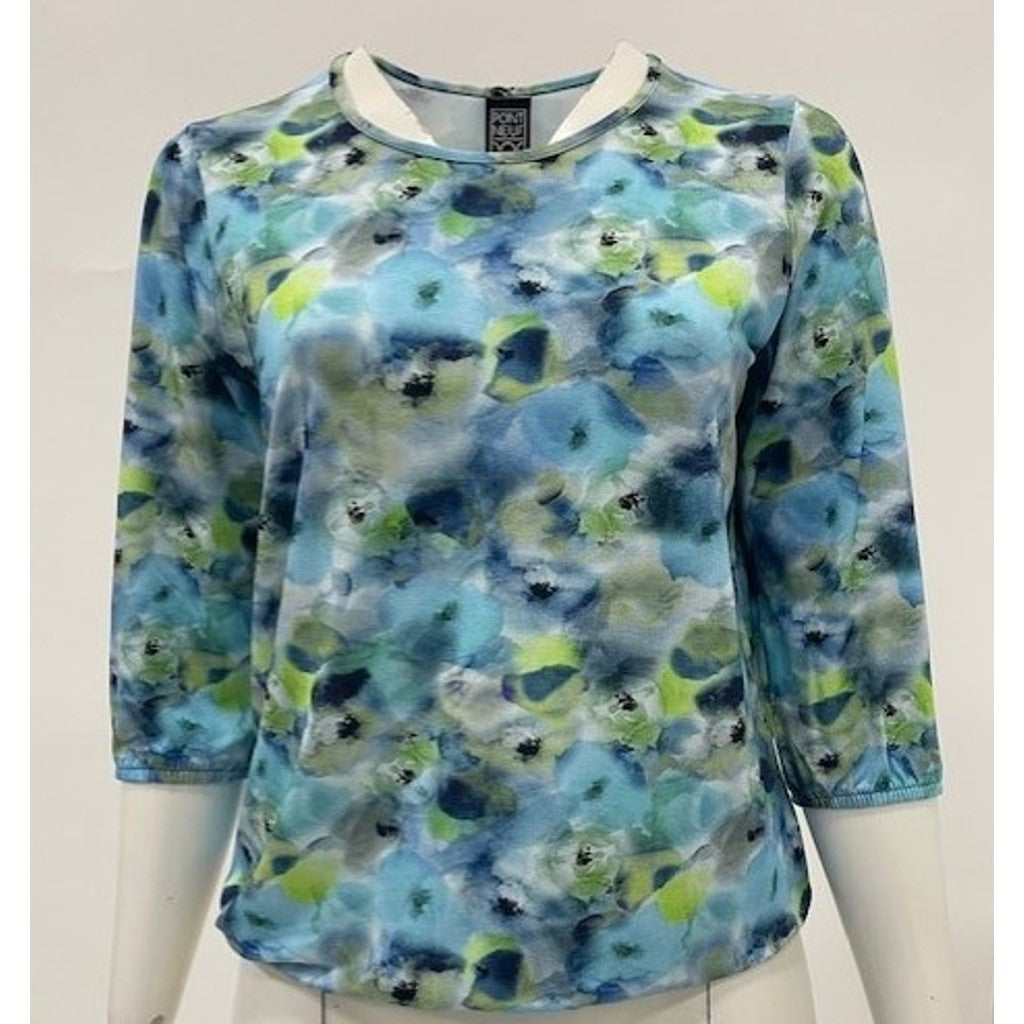 Pont Neuf PNChrista Bluser 5360 Provence Blue