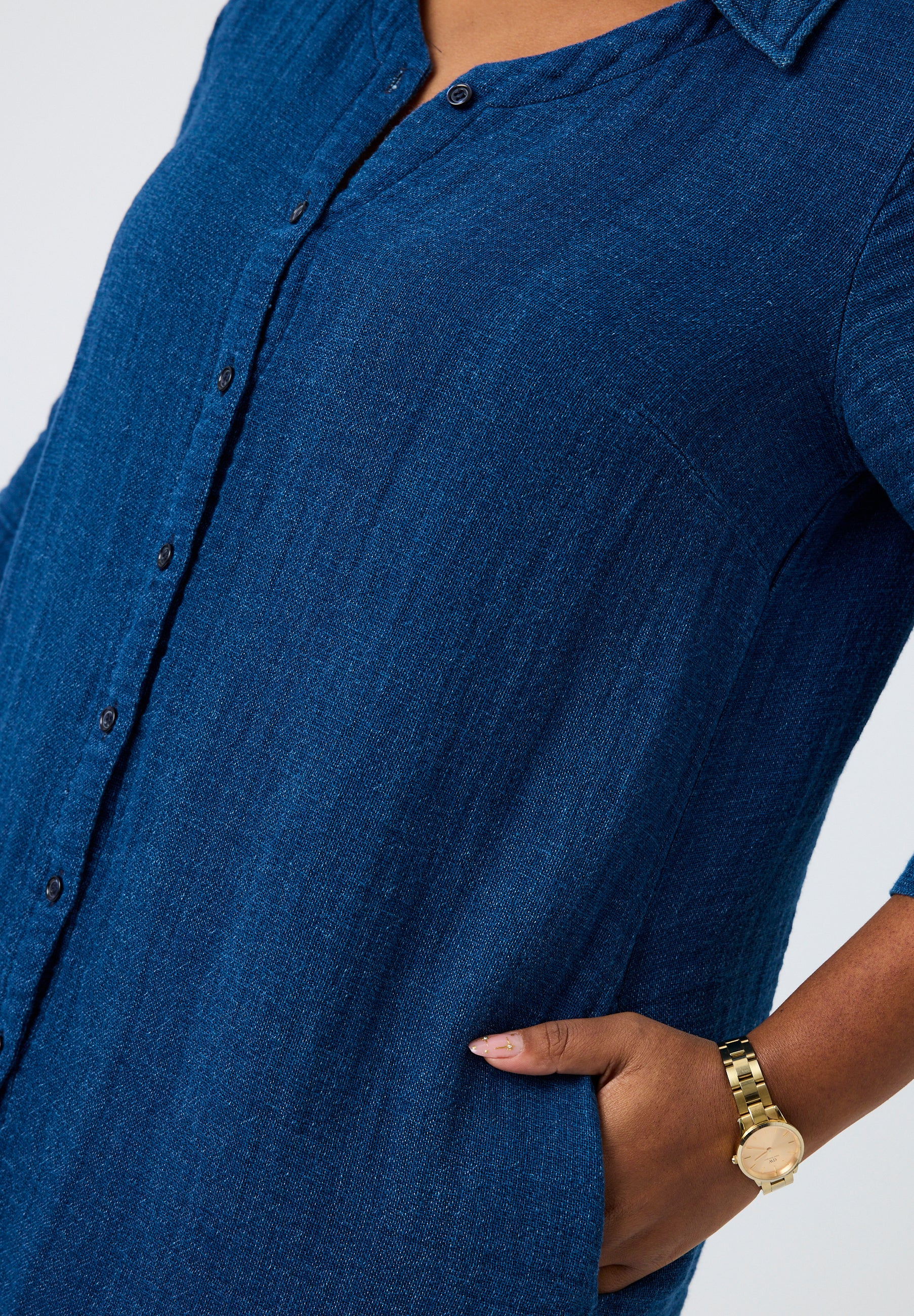 Pont Neuf PNDavia Skjortebluser 5275 Denim blue