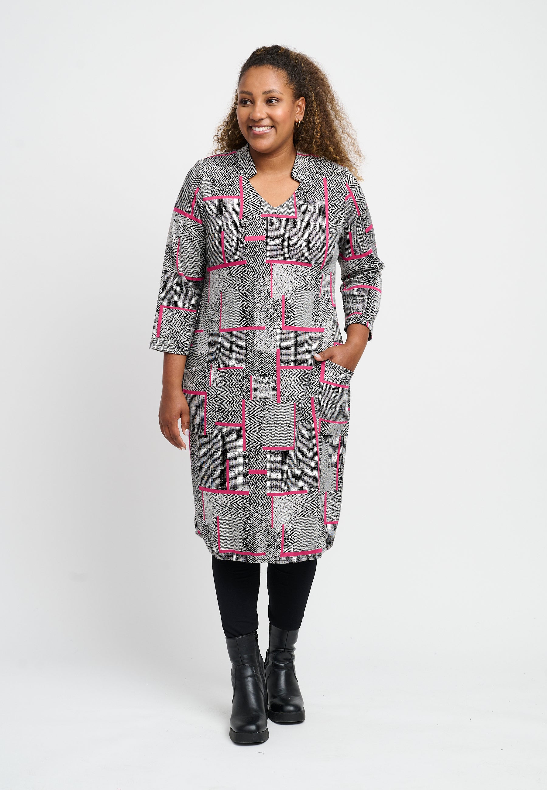 Pont Neuf PNDemeka Tea Kjoler 6500 PINK