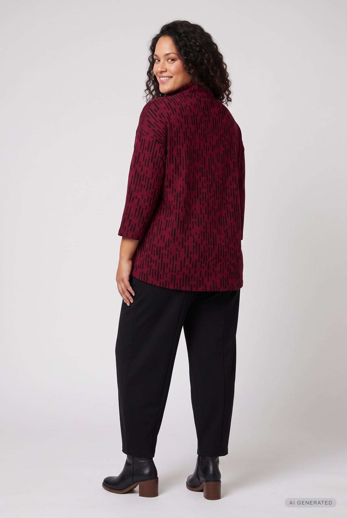Pont Neuf PNDorina Bluser 2680 Dark Red