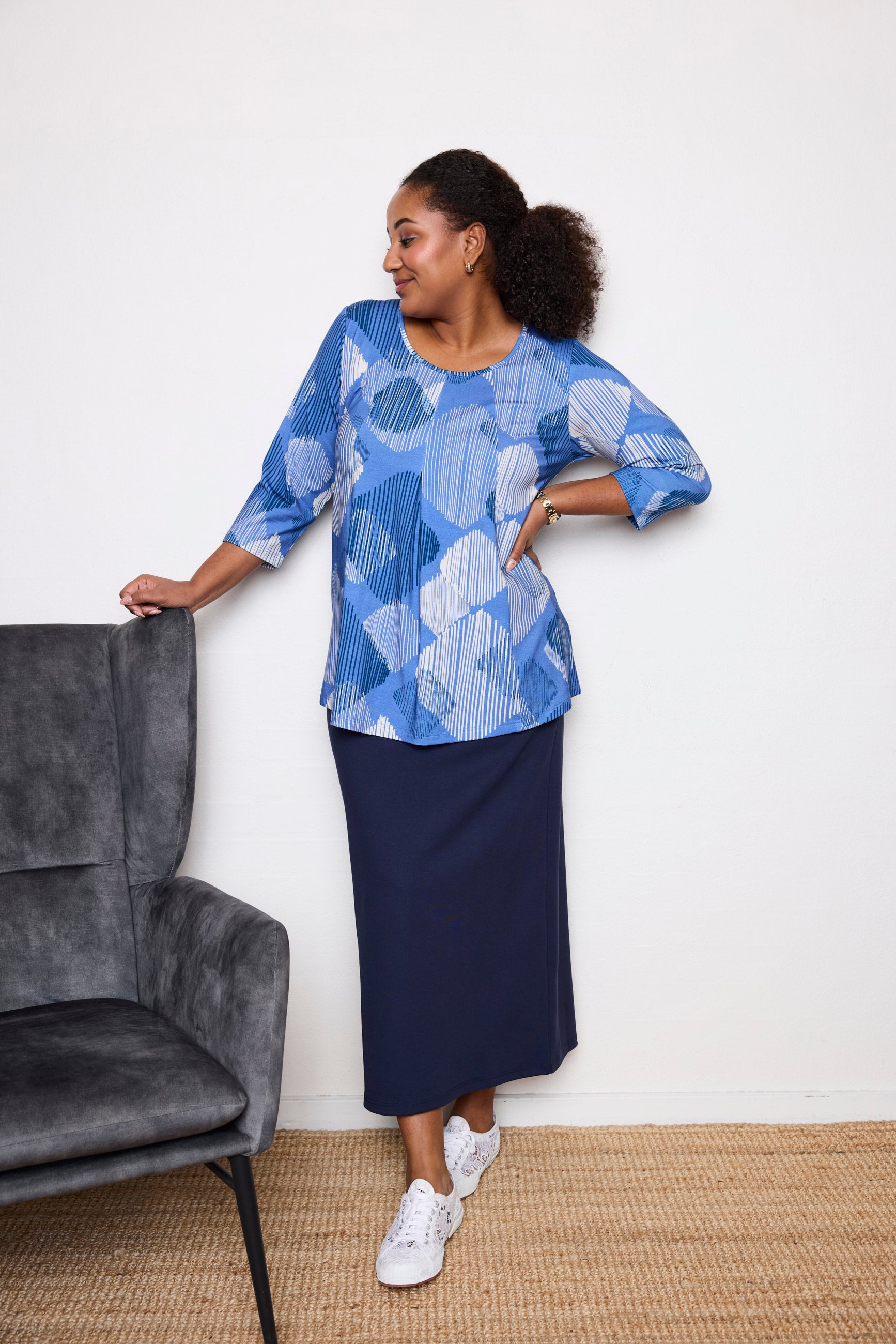 Pont Neuf PNDove Tunikaer 5275 Denim blue