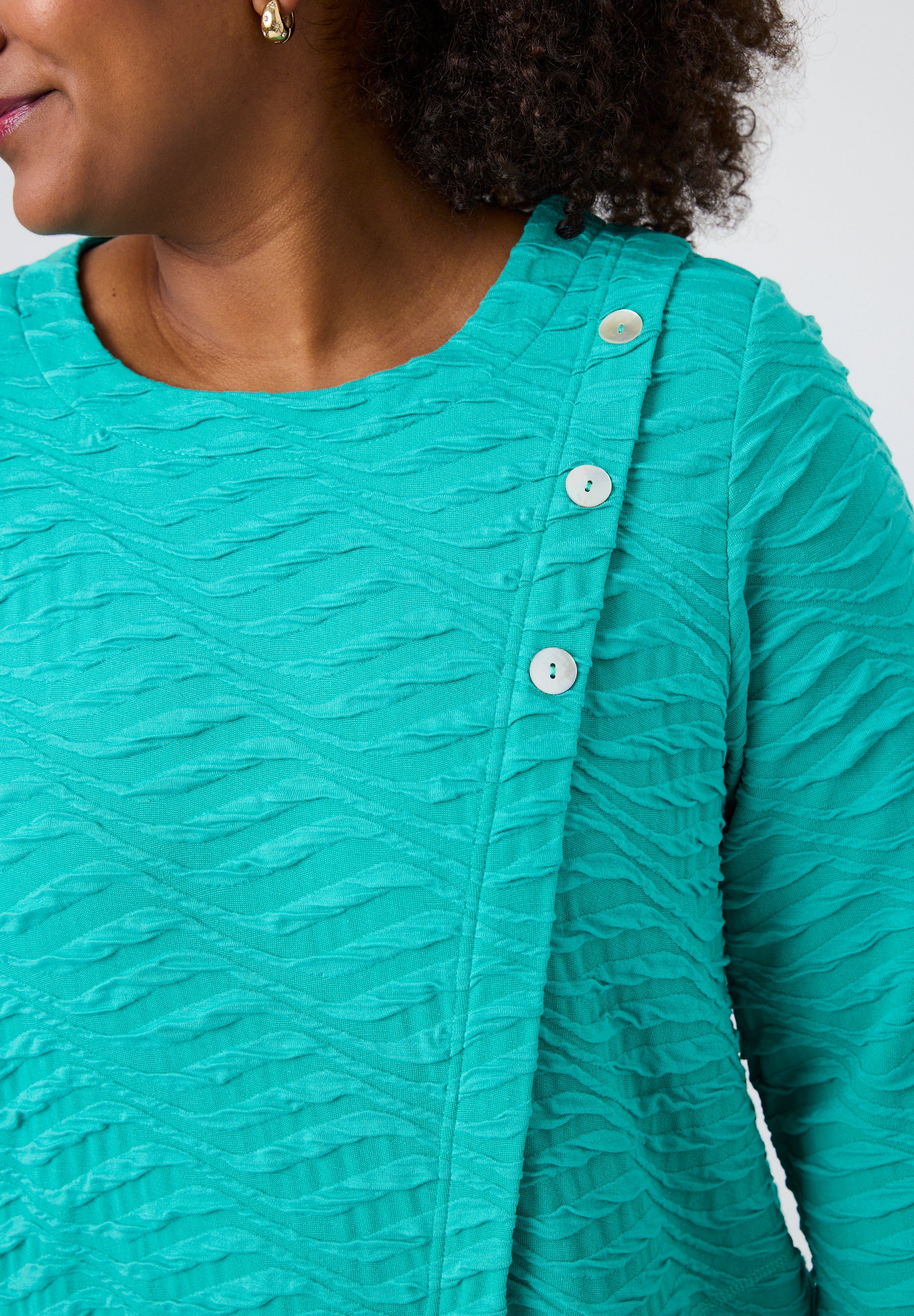 Pont Neuf PNEdvia Tunikaer 3480 Aqua Green