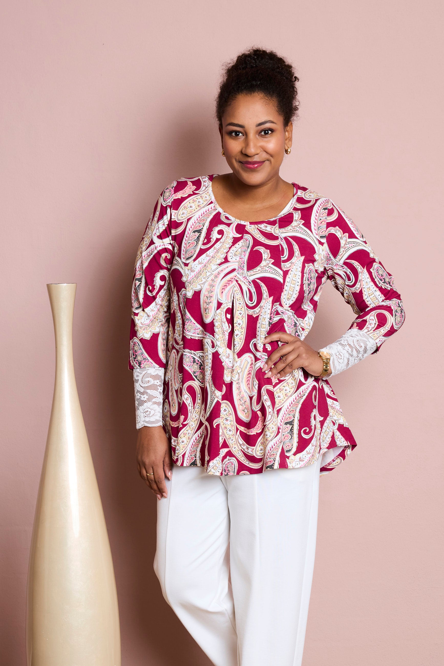 Pont Neuf PNErica Bluser 6620 Dark Pink