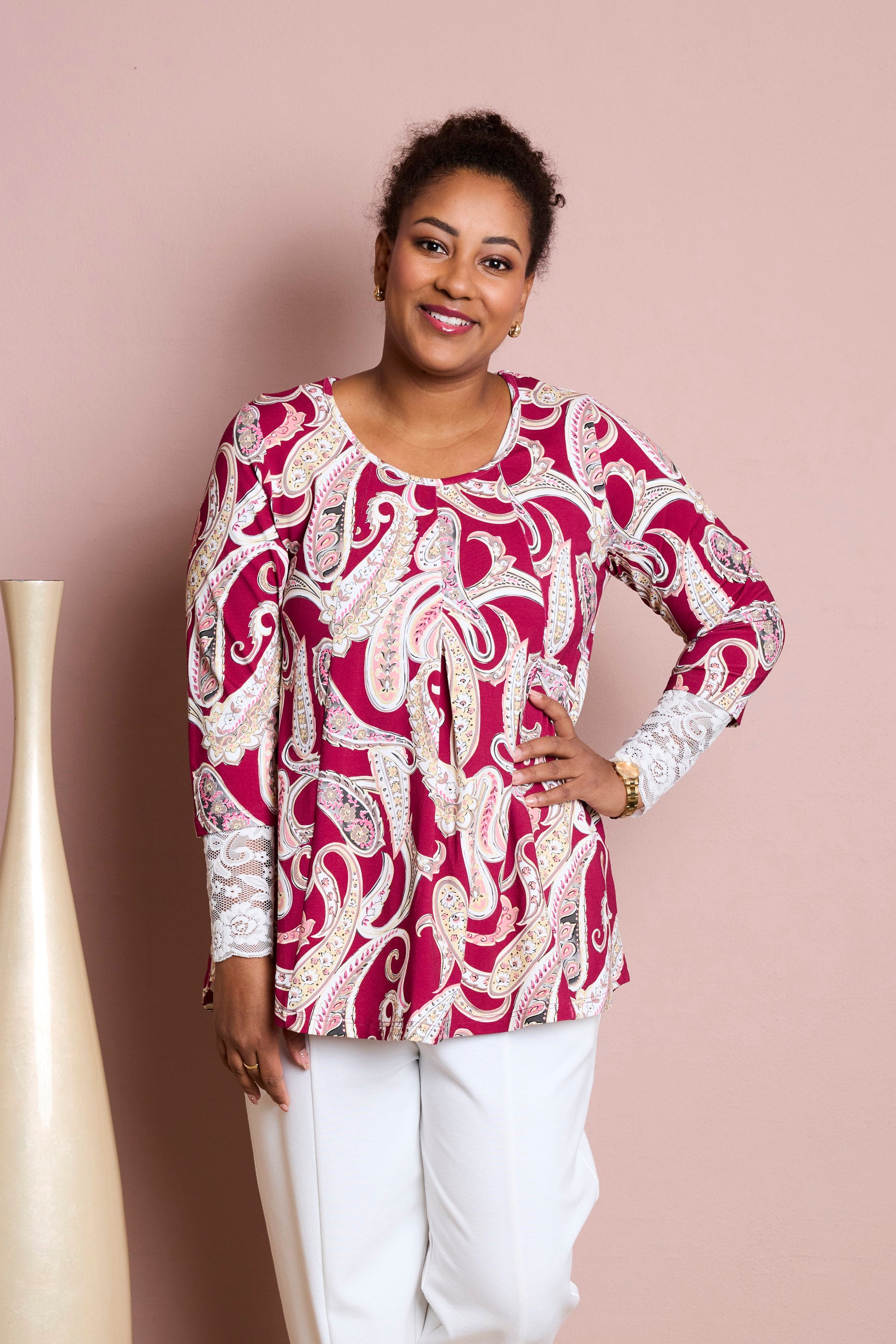 Pont Neuf PNErica Bluser 6620 Dark Pink