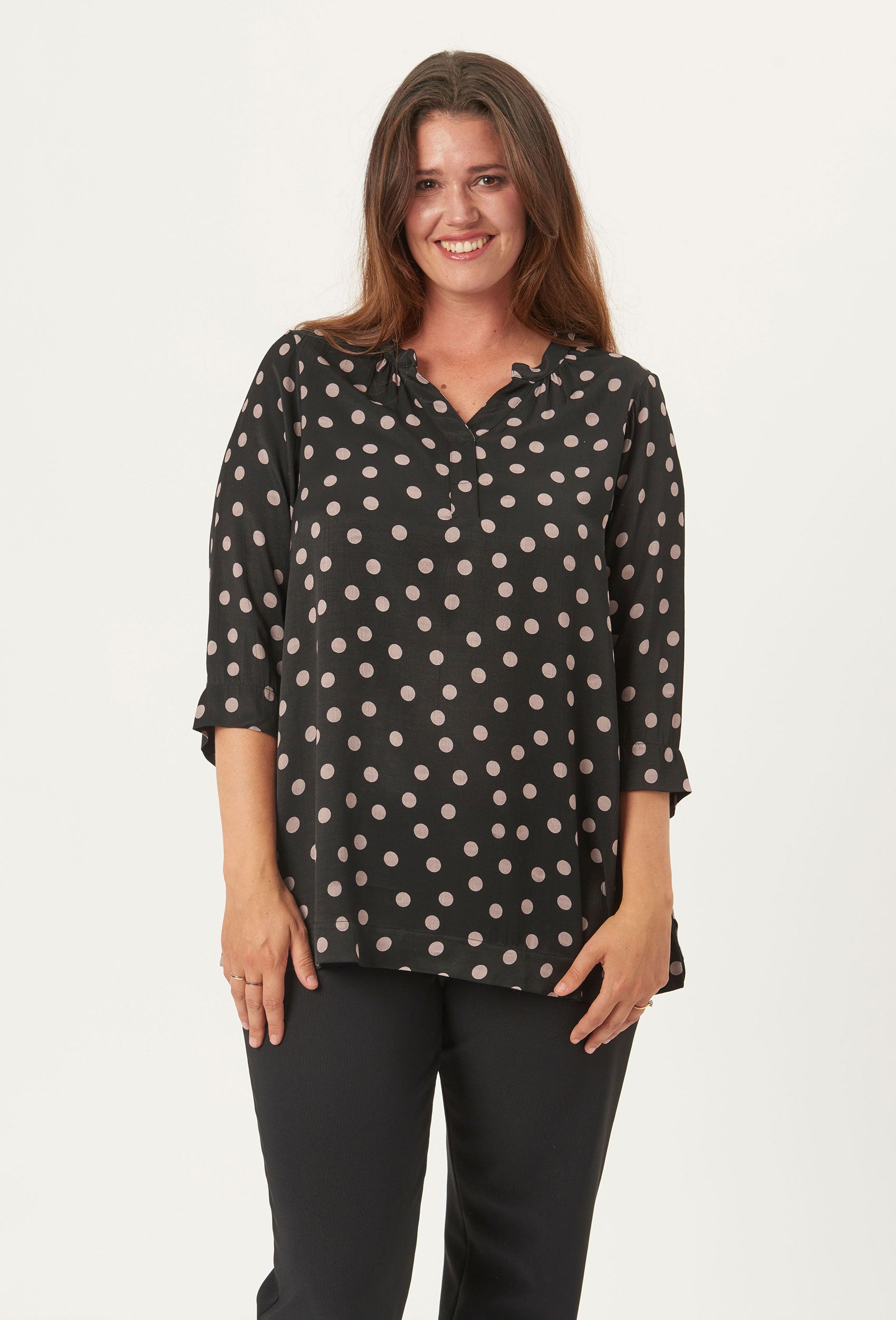 Pont Neuf PNFrancy Tea Bluser 113 Taupe