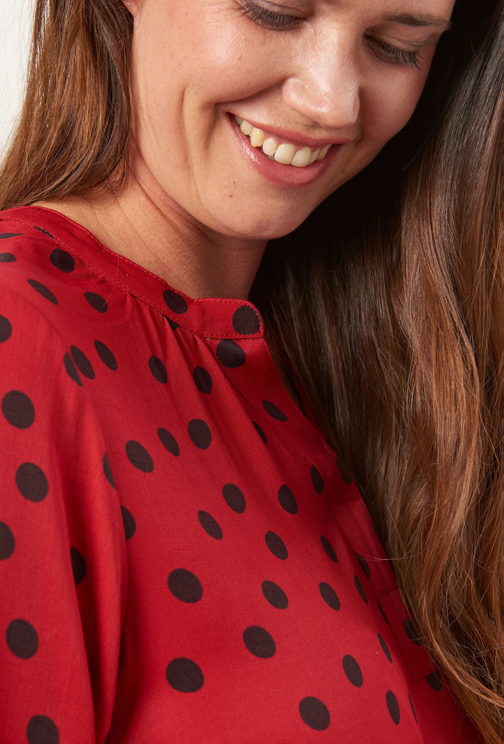 Pont Neuf PNFrancy Tea Bluser 354 Warm Red