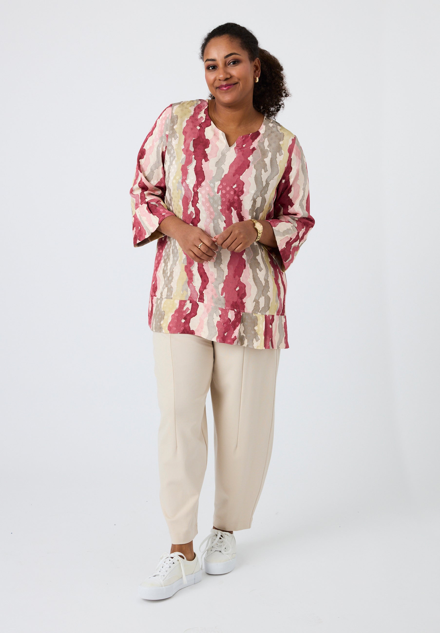 Pont Neuf PNHadil Bluser 6620 Dark Pink