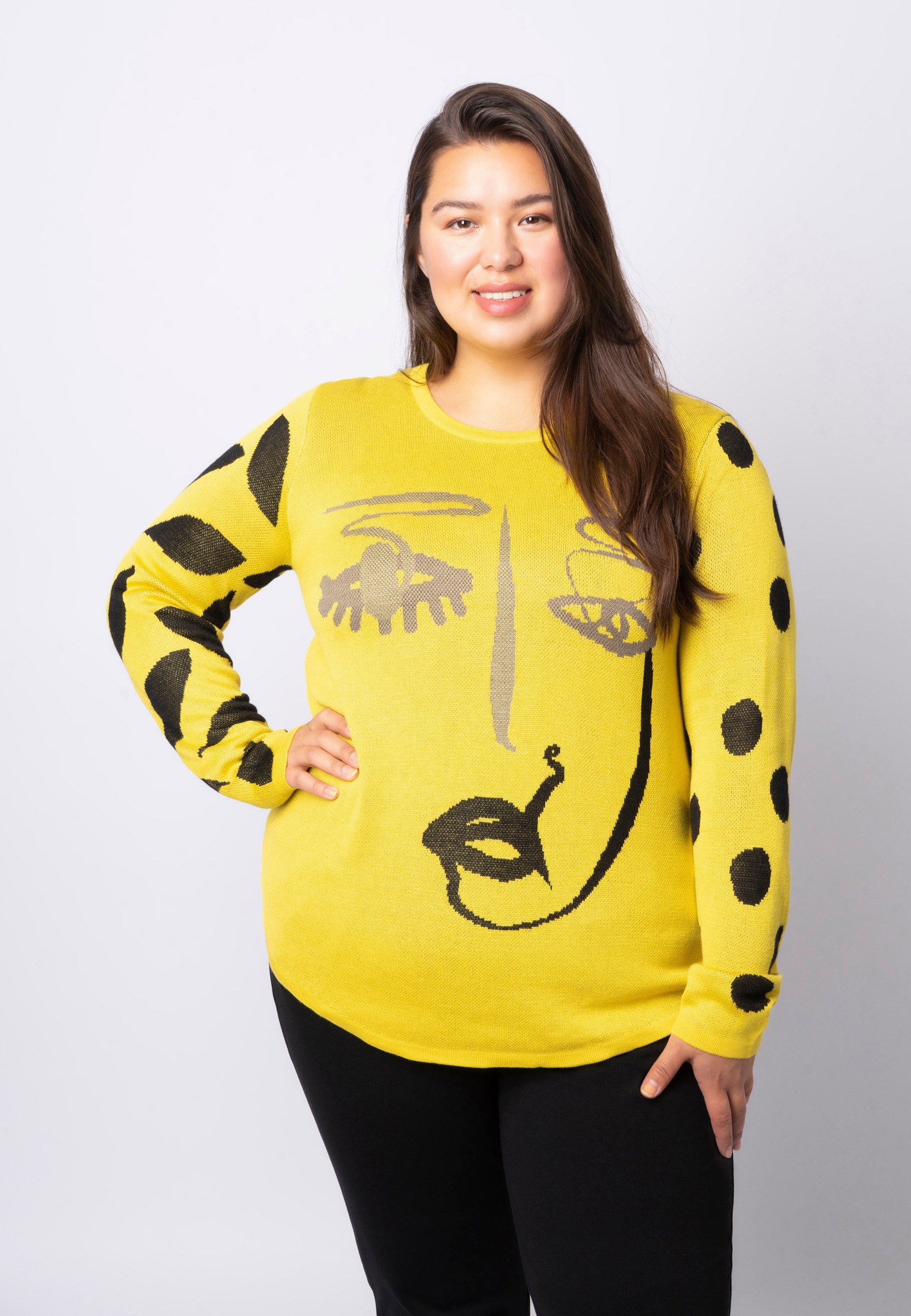 Pont Neuf PNHanife Knit Pullover 211 Sour