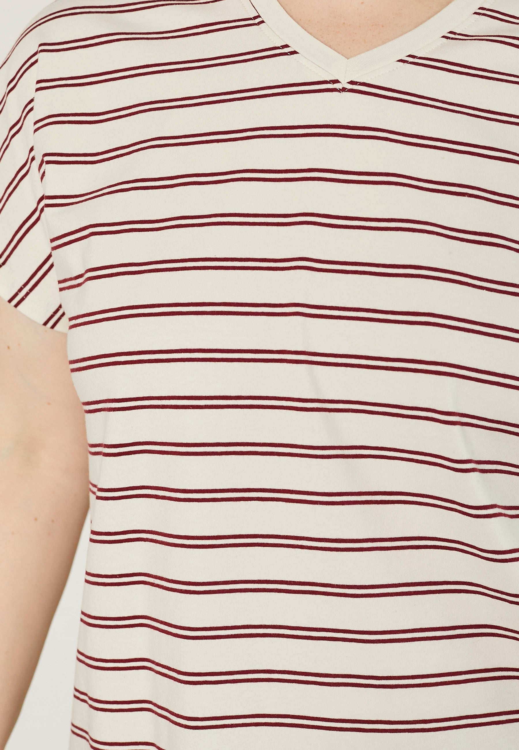 Pont Neuf PNHawi T-Shirt 2999 BORDEAUX RED