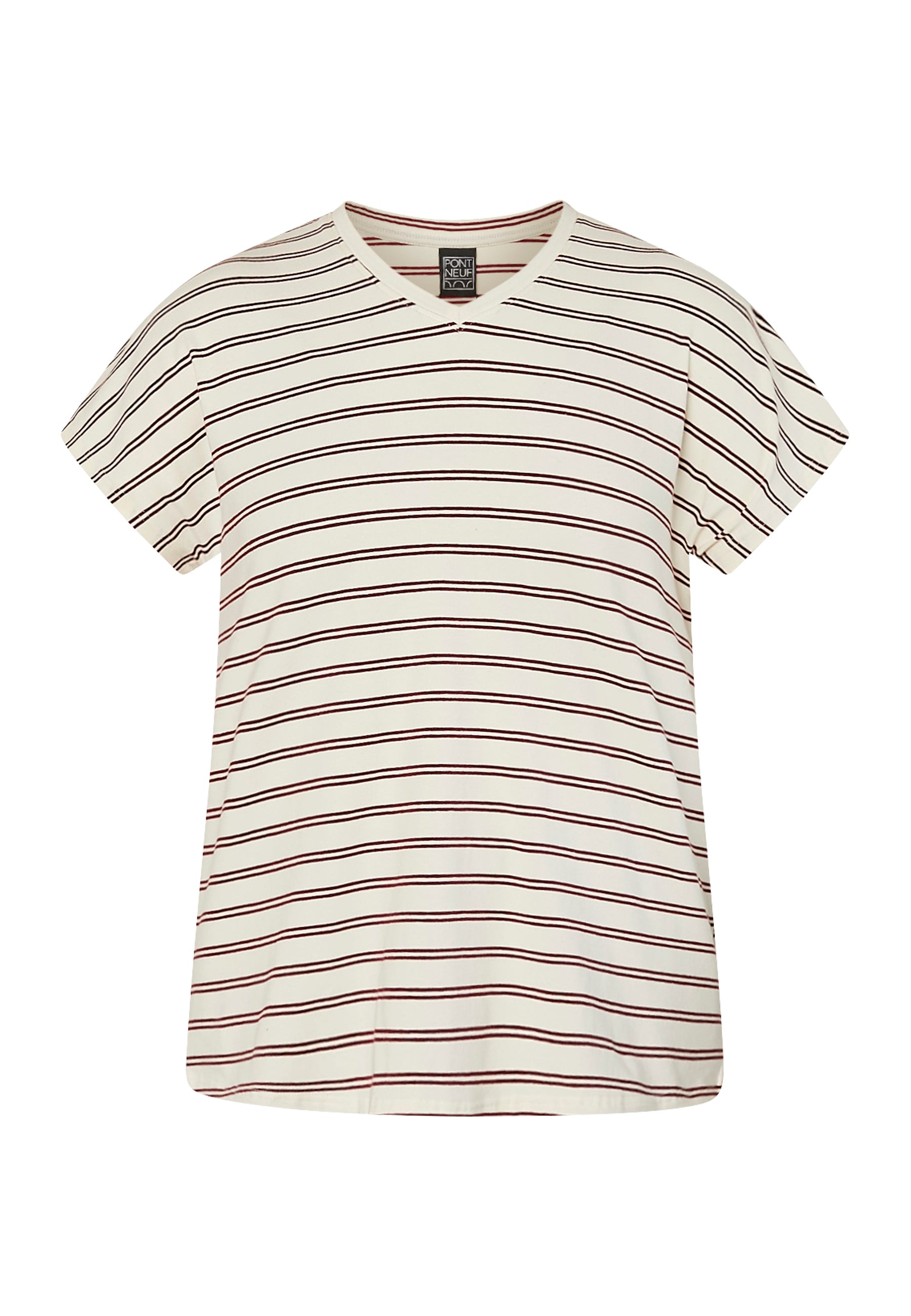 Pont Neuf PNHawi T-Shirt 2999 BORDEAUX RED