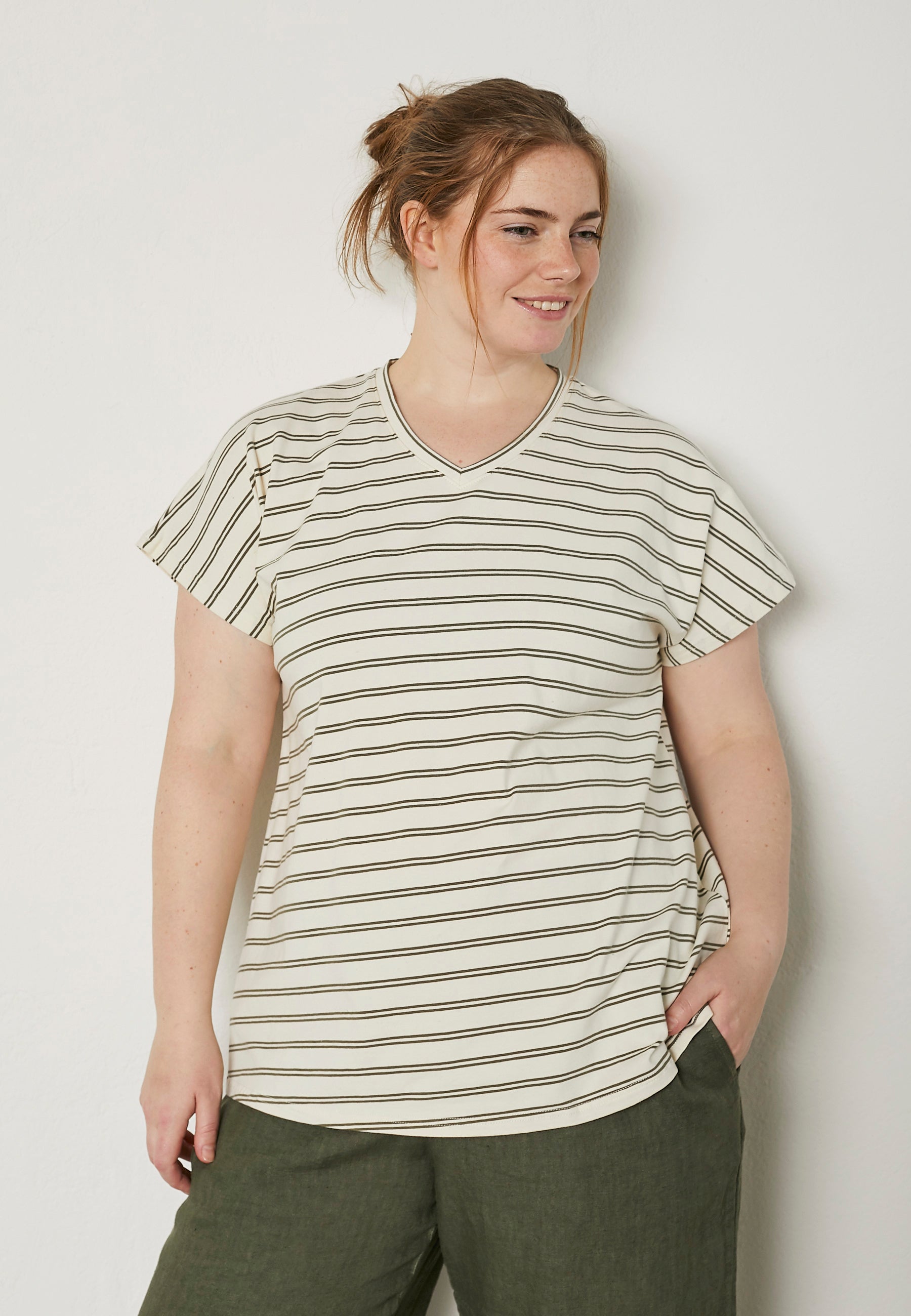 Pont Neuf PNHawi T-Shirt 3506 Khaki Green