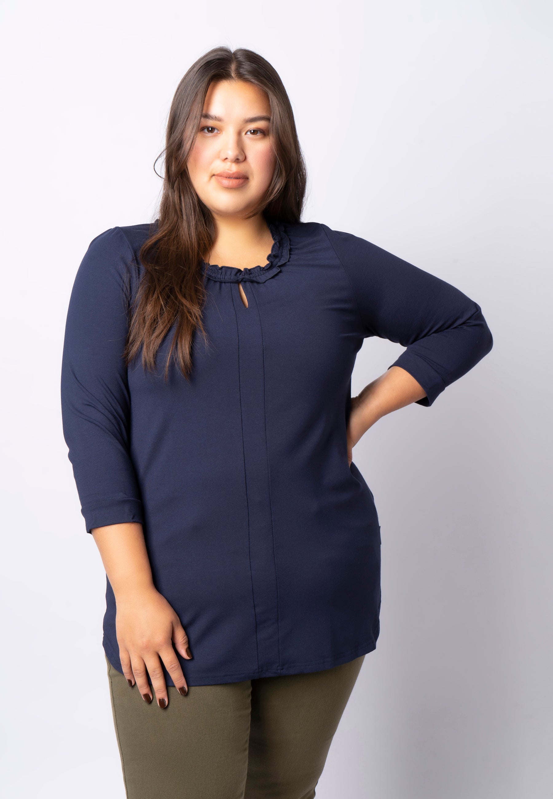 Pont Neuf PNHeike Bluser 520 Navy
