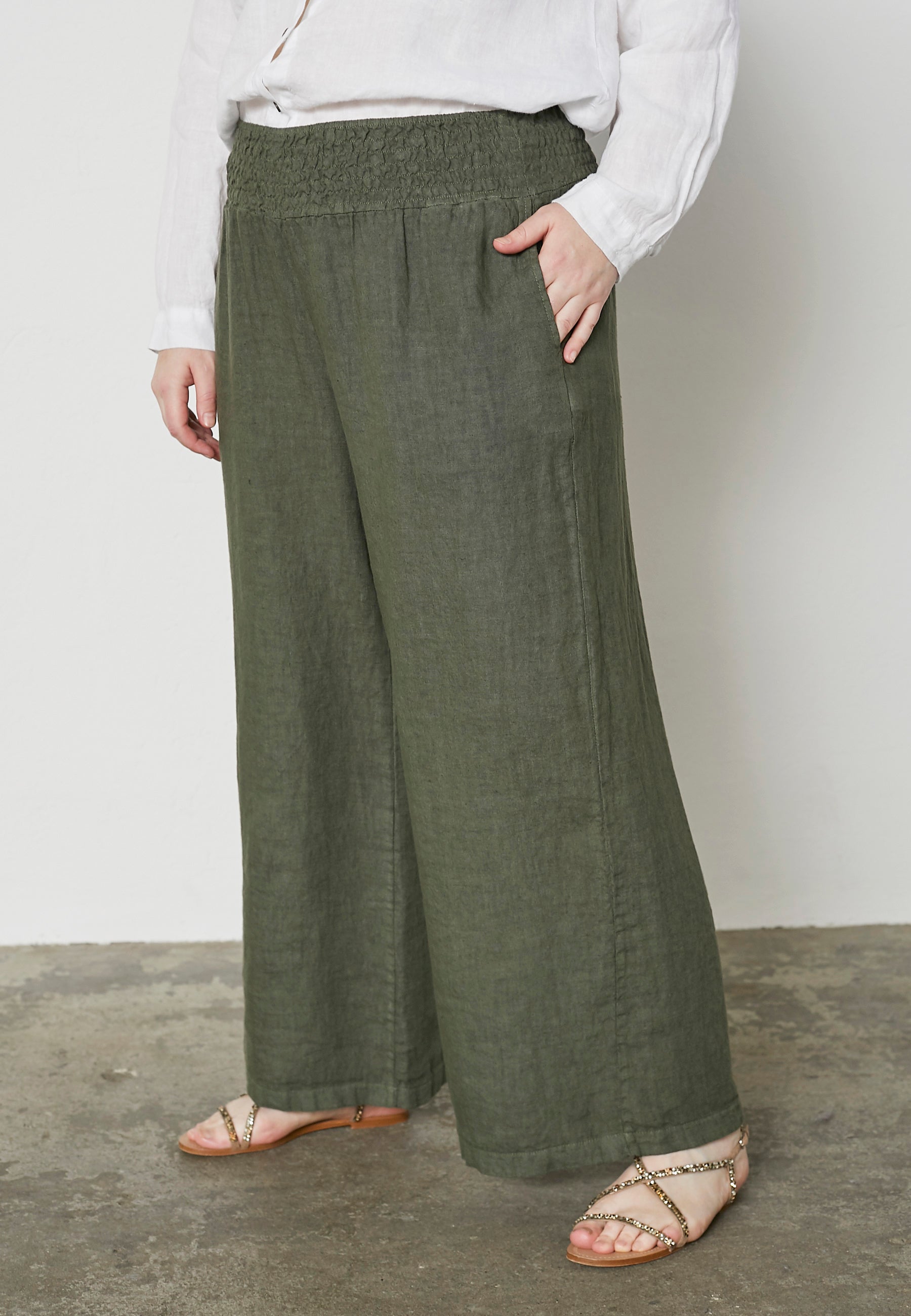 Pont Neuf PNHibba Bukser 3506 Khaki Green