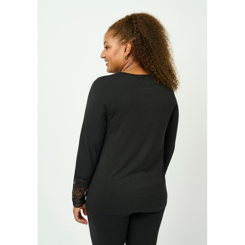Pont Neuf PNIrene Bluser 9999 BLACK