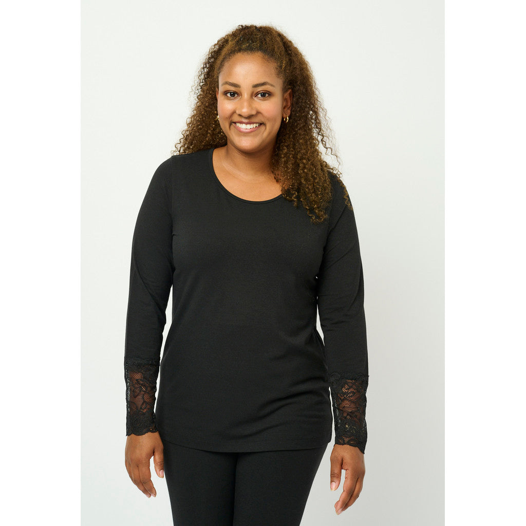 Pont Neuf PNIrene Bluser 9999 BLACK