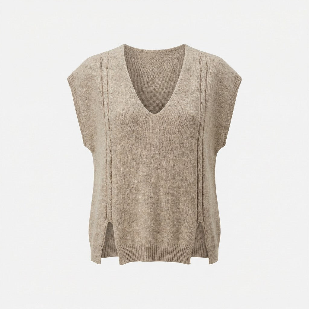 Pont Neuf PNIro Knit Pullover 1299 Light Taupe